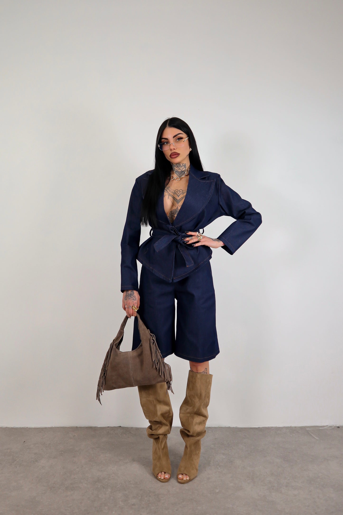 Completo denim Nada