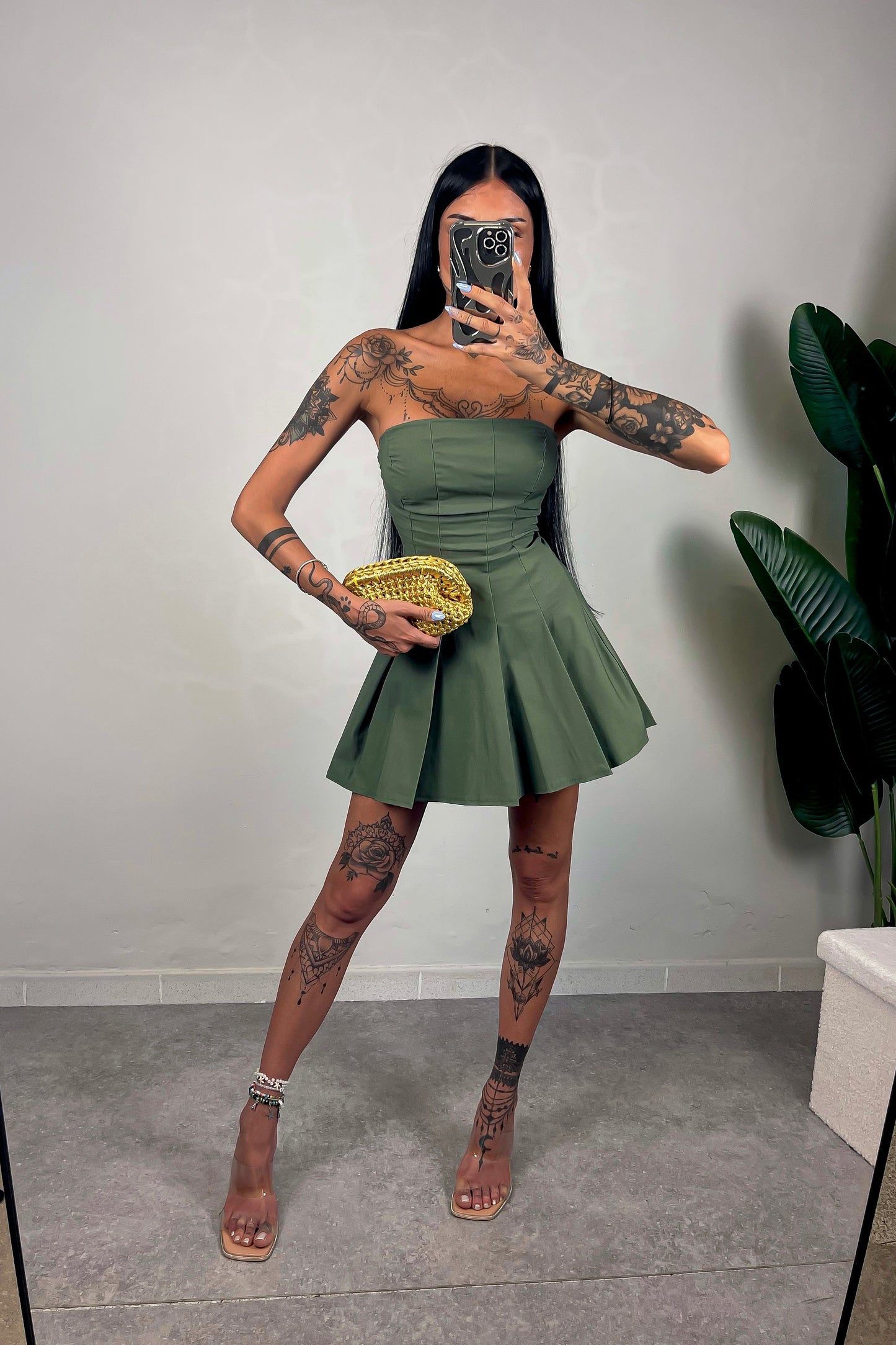 Abito Kelly - Verde militare