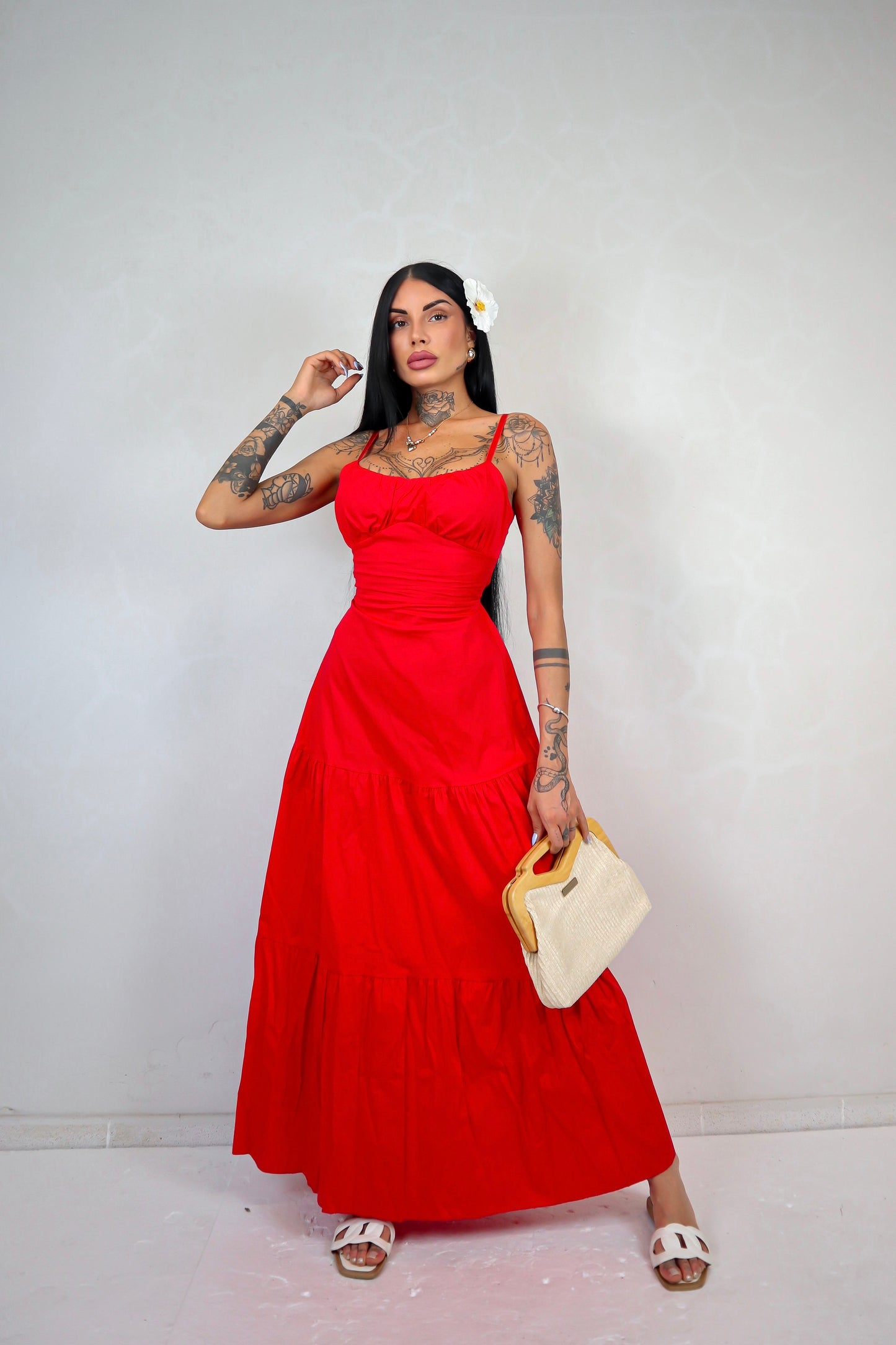 Abito Camilla - Rosso
