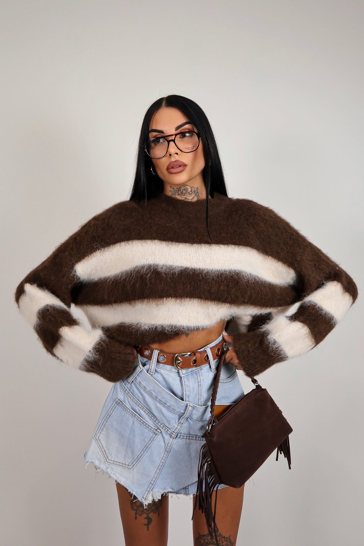 Maglione Wonka - Marrone