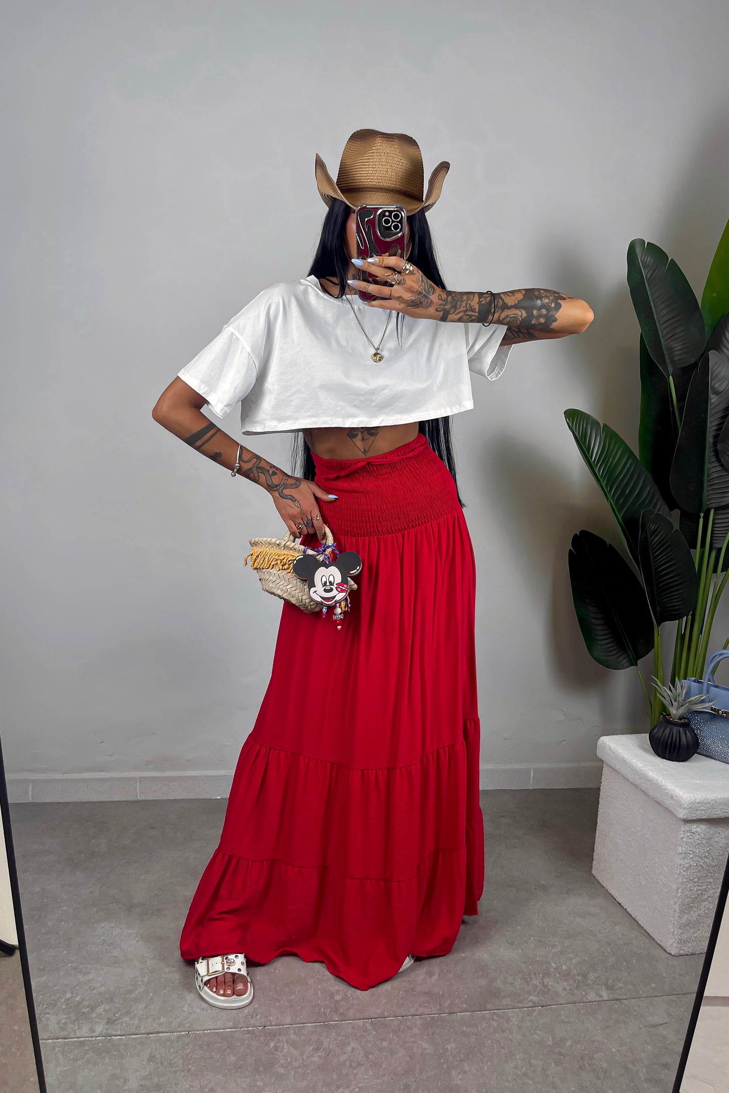 Abito/Gonna Fresh - Rosso