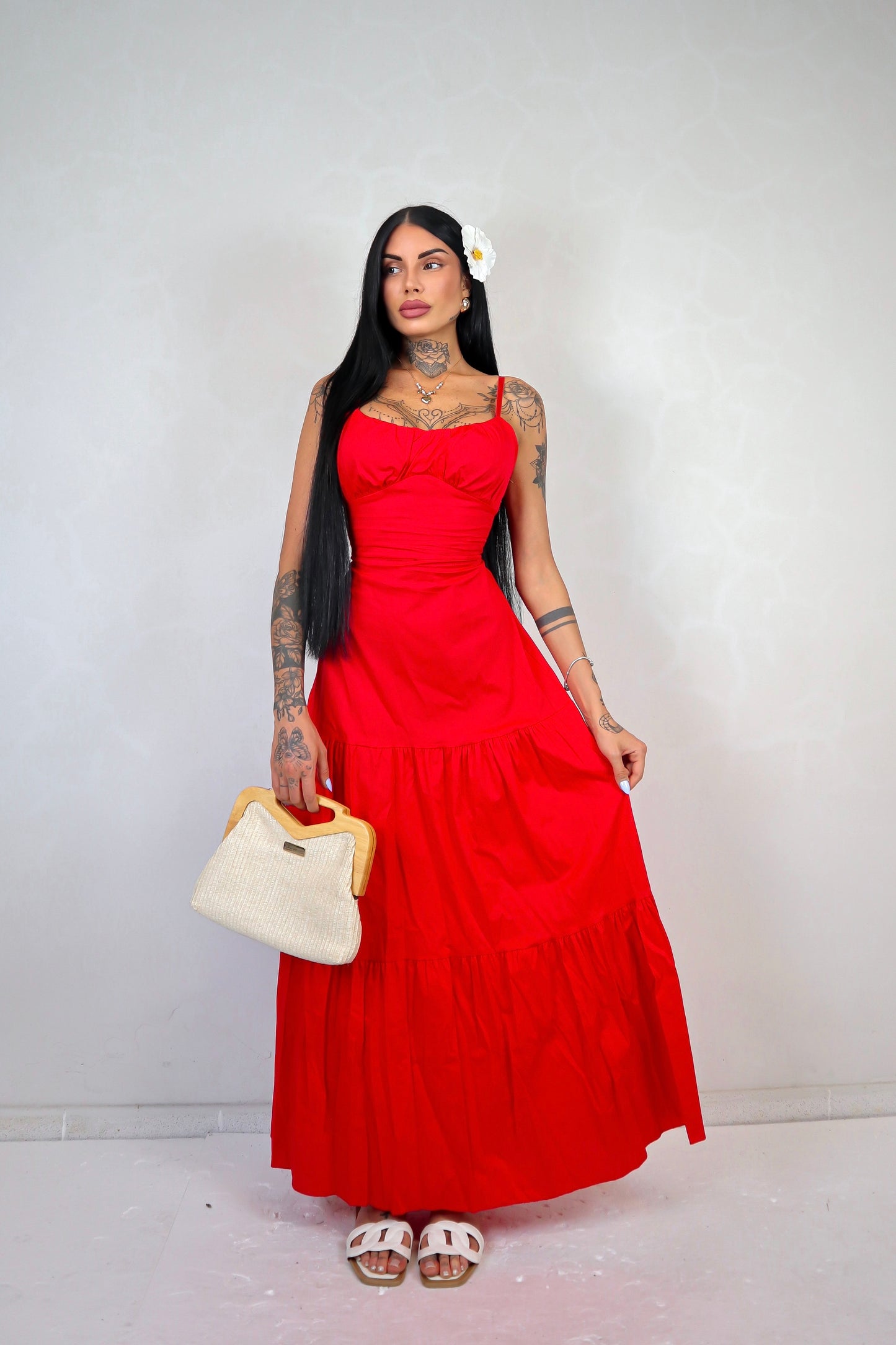 Abito Camilla - Rosso