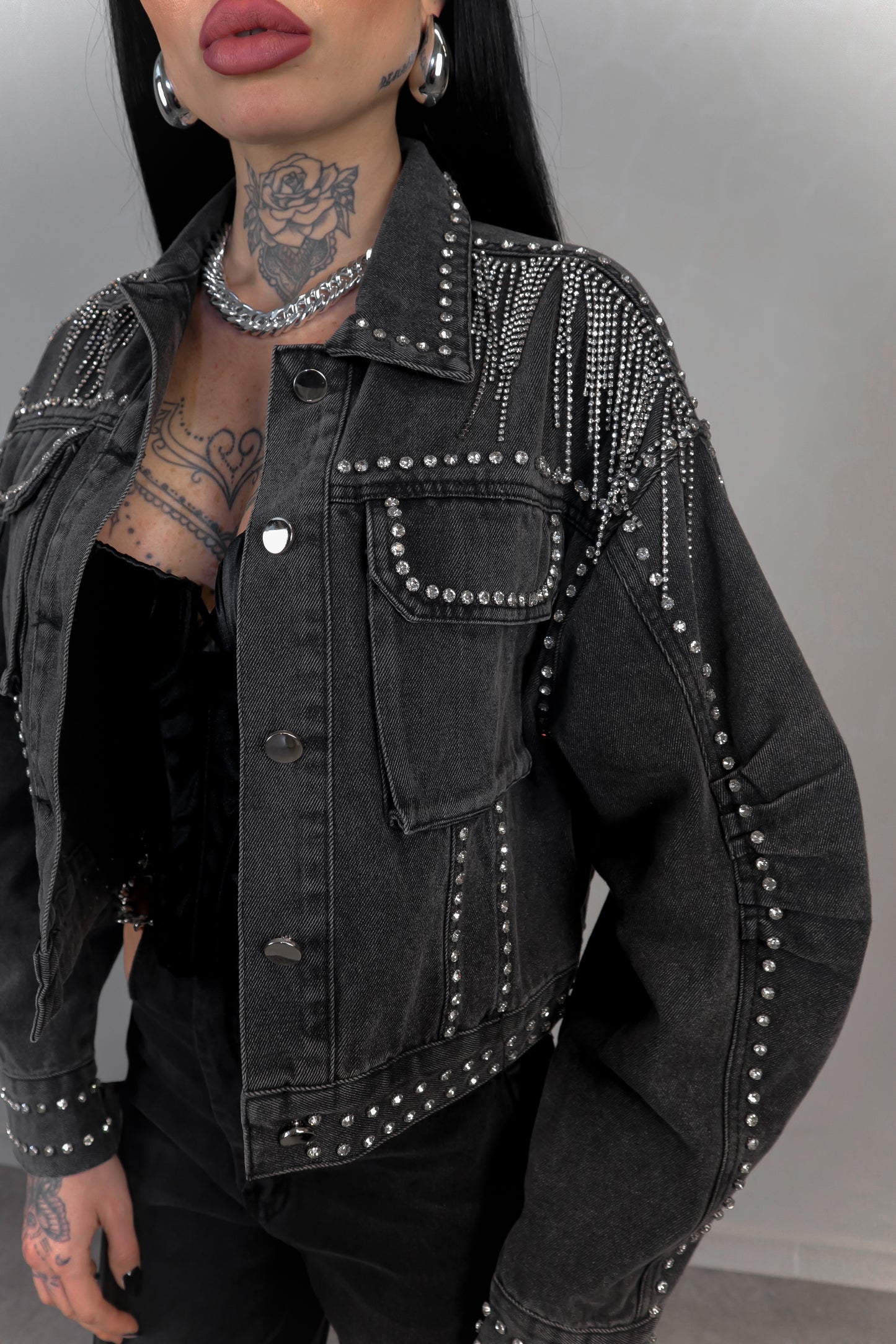 Giacca denim Shine