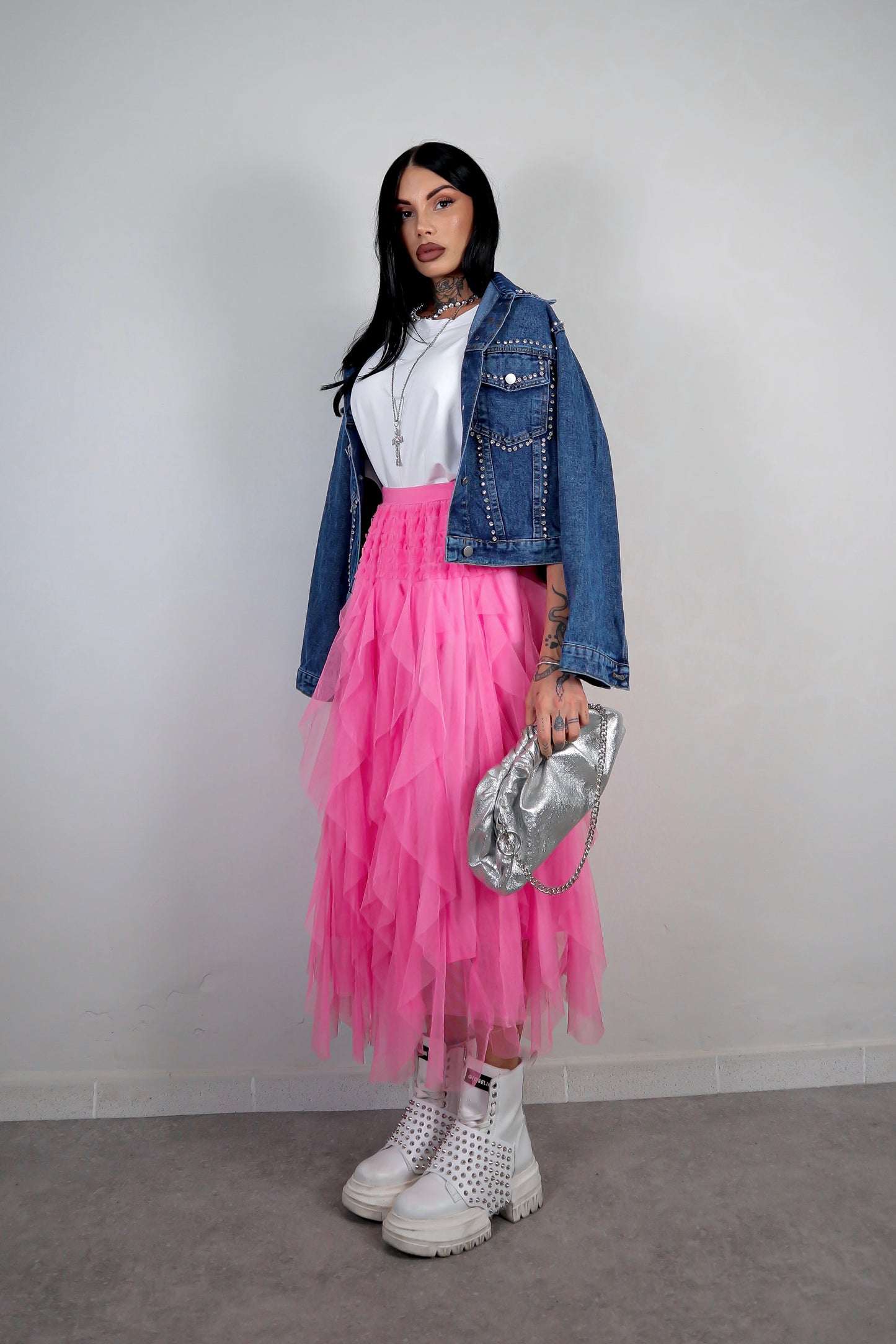 Giacca denim Evita