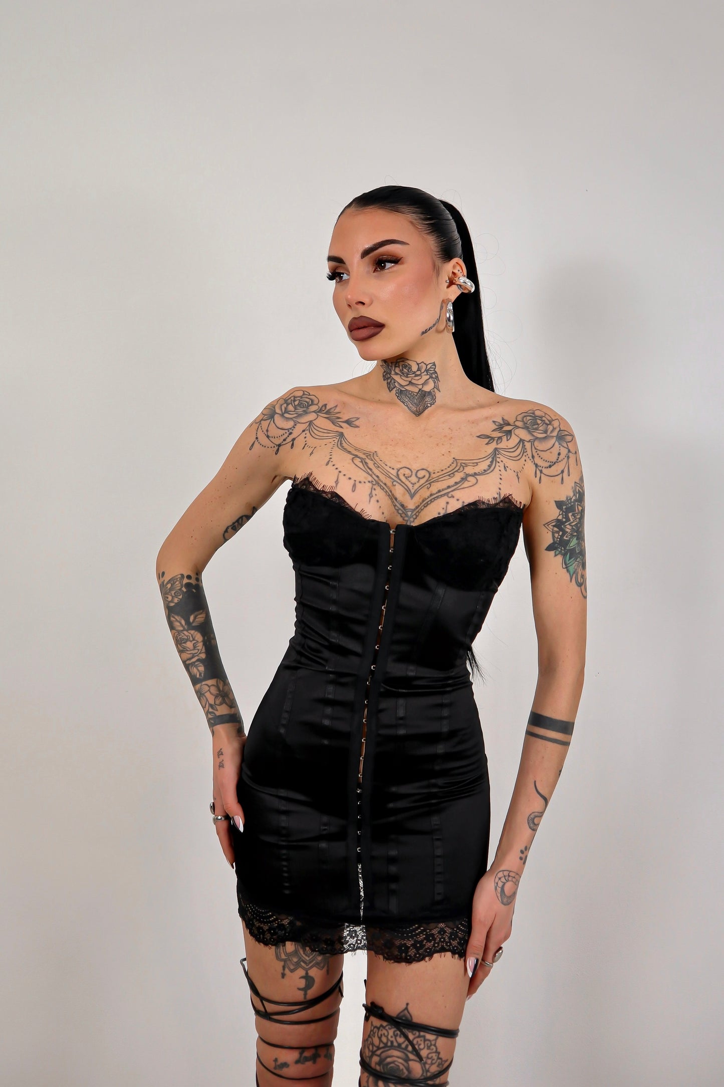 Abito Corsetto Kristel - Nero