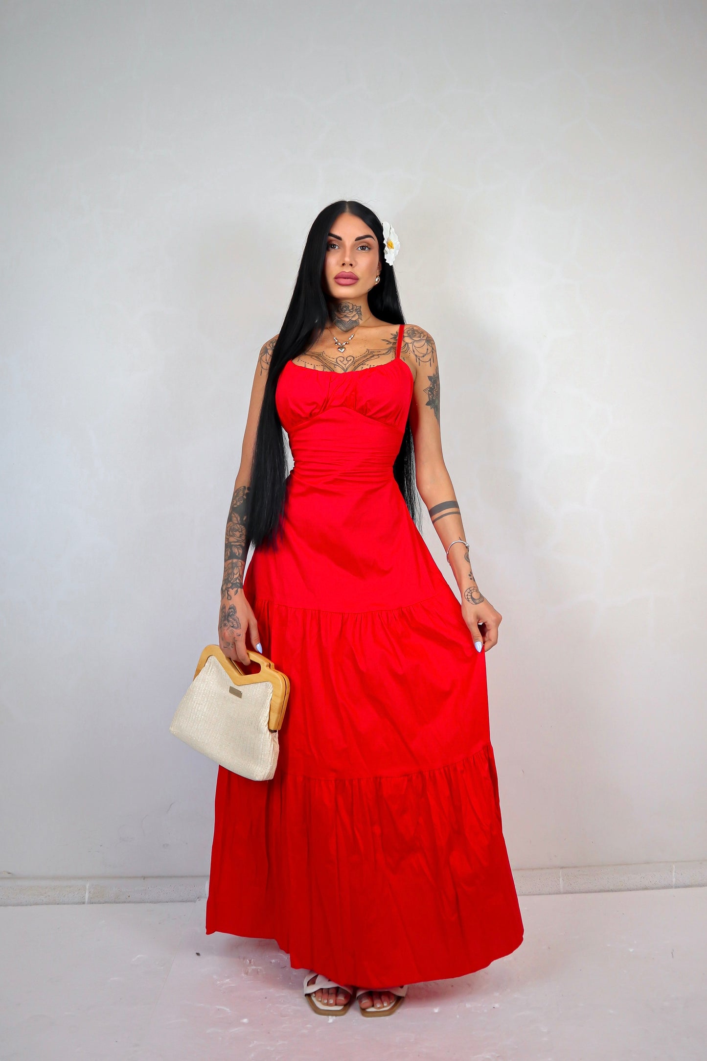 Abito Camilla - Rosso