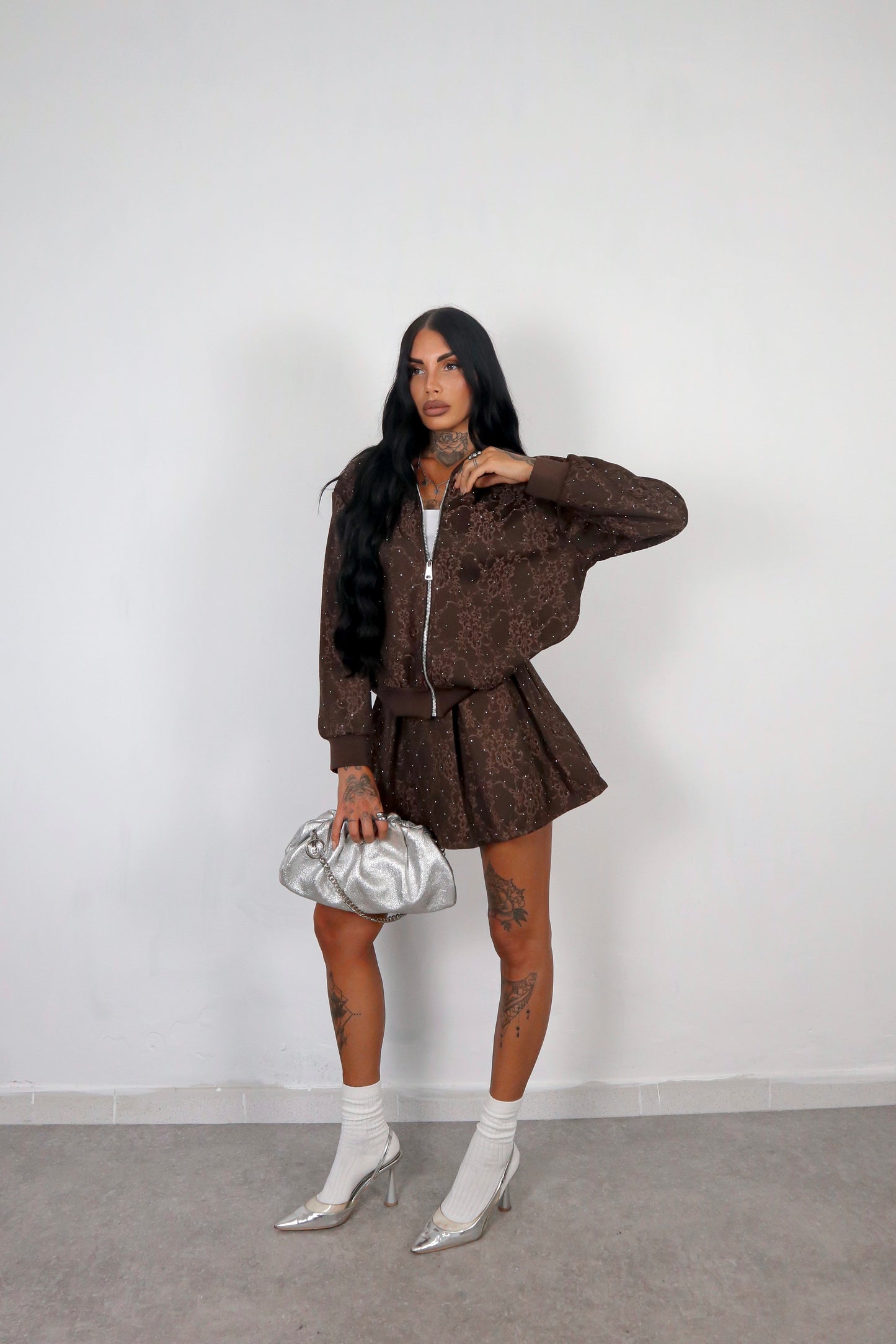 Completo Magda - Marrone