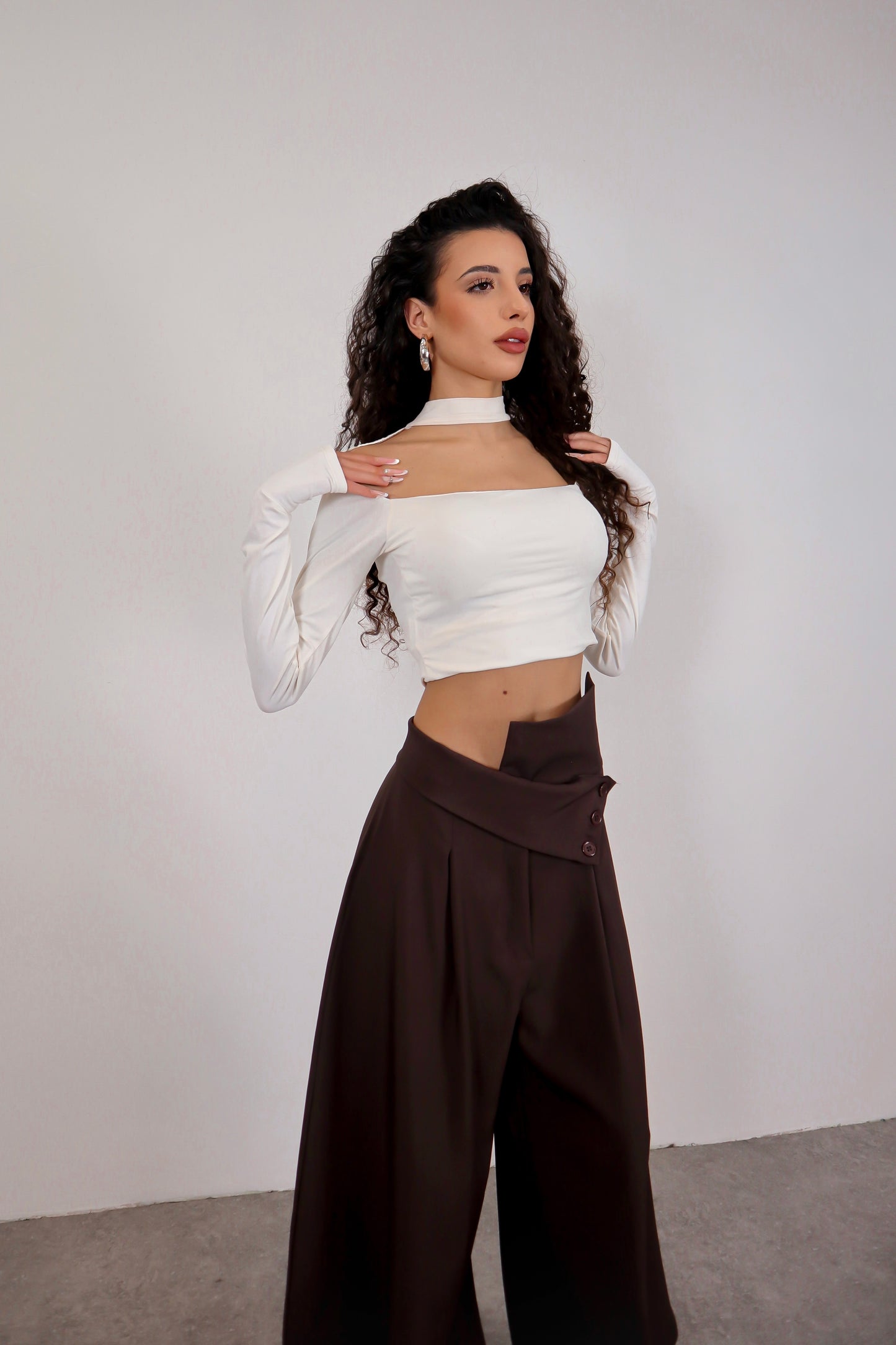 Pantalone Ermes - Marrone
