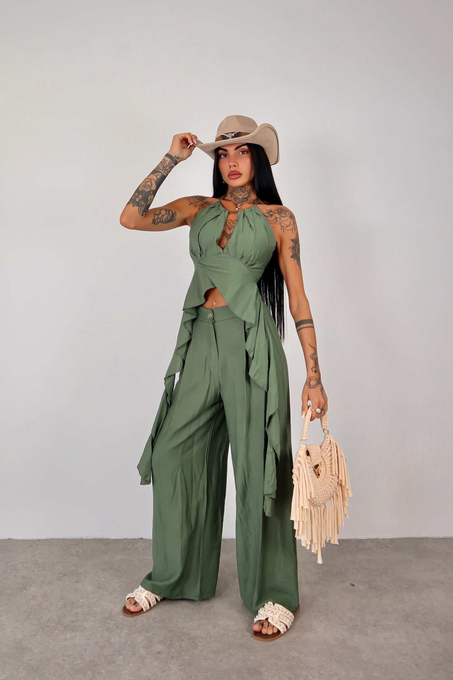 Completo Marrakech - Verde Militare
