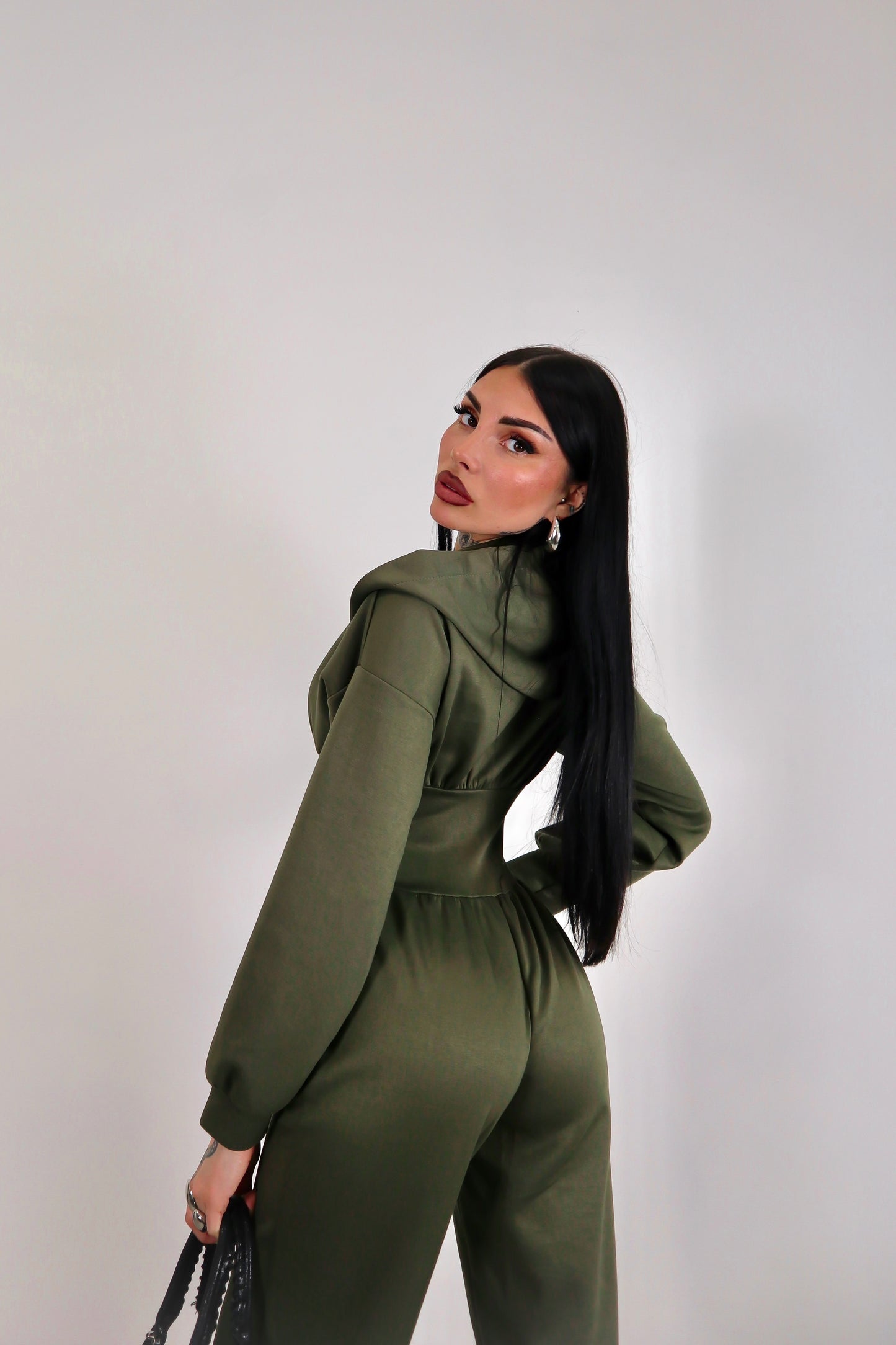 Tuta intera Alyson - Verde militare
