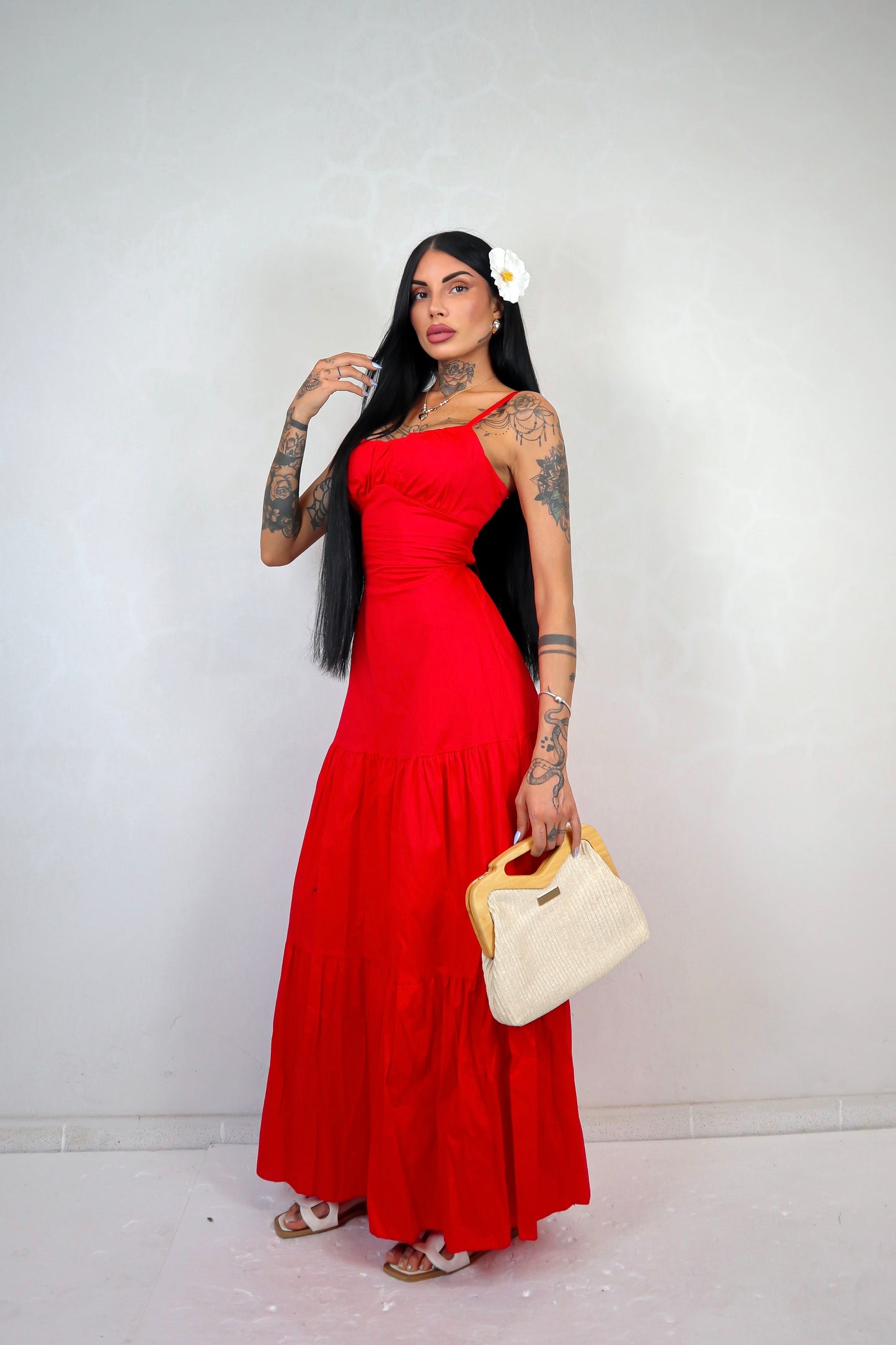 Abito Camilla - Rosso