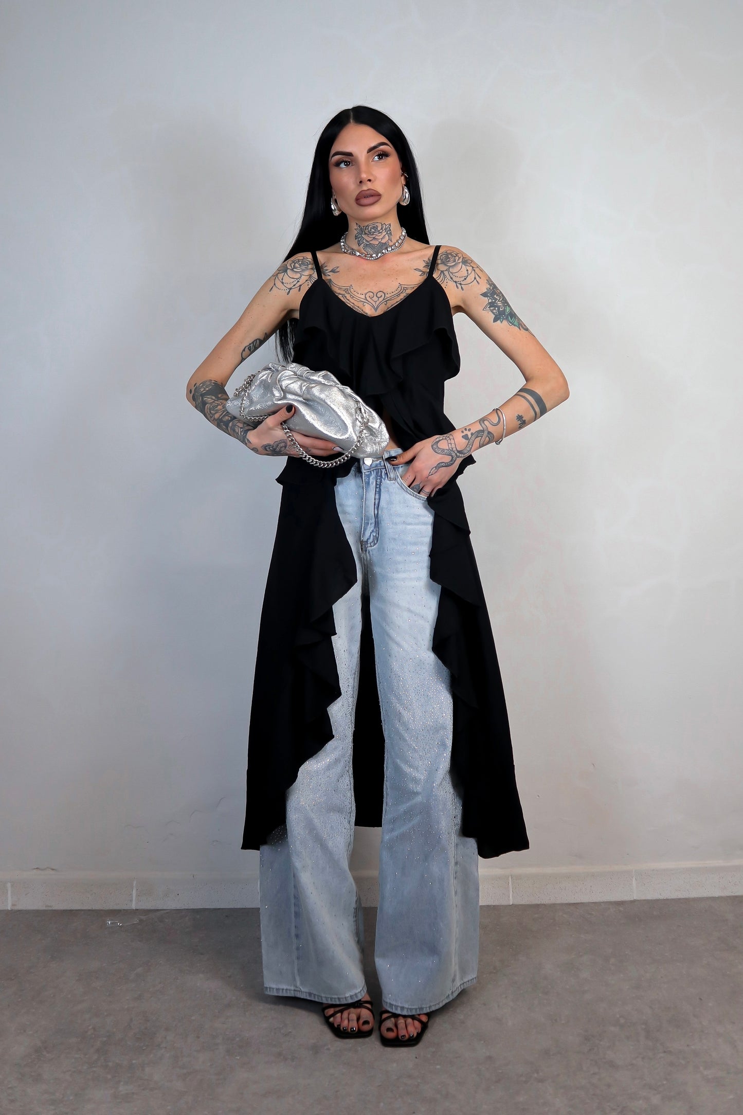 Top Amelia - Nero