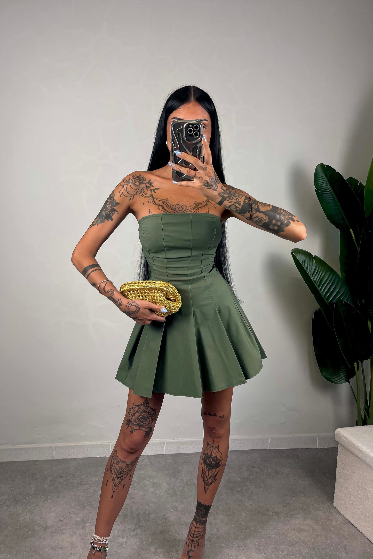 Abito Kelly - Verde militare