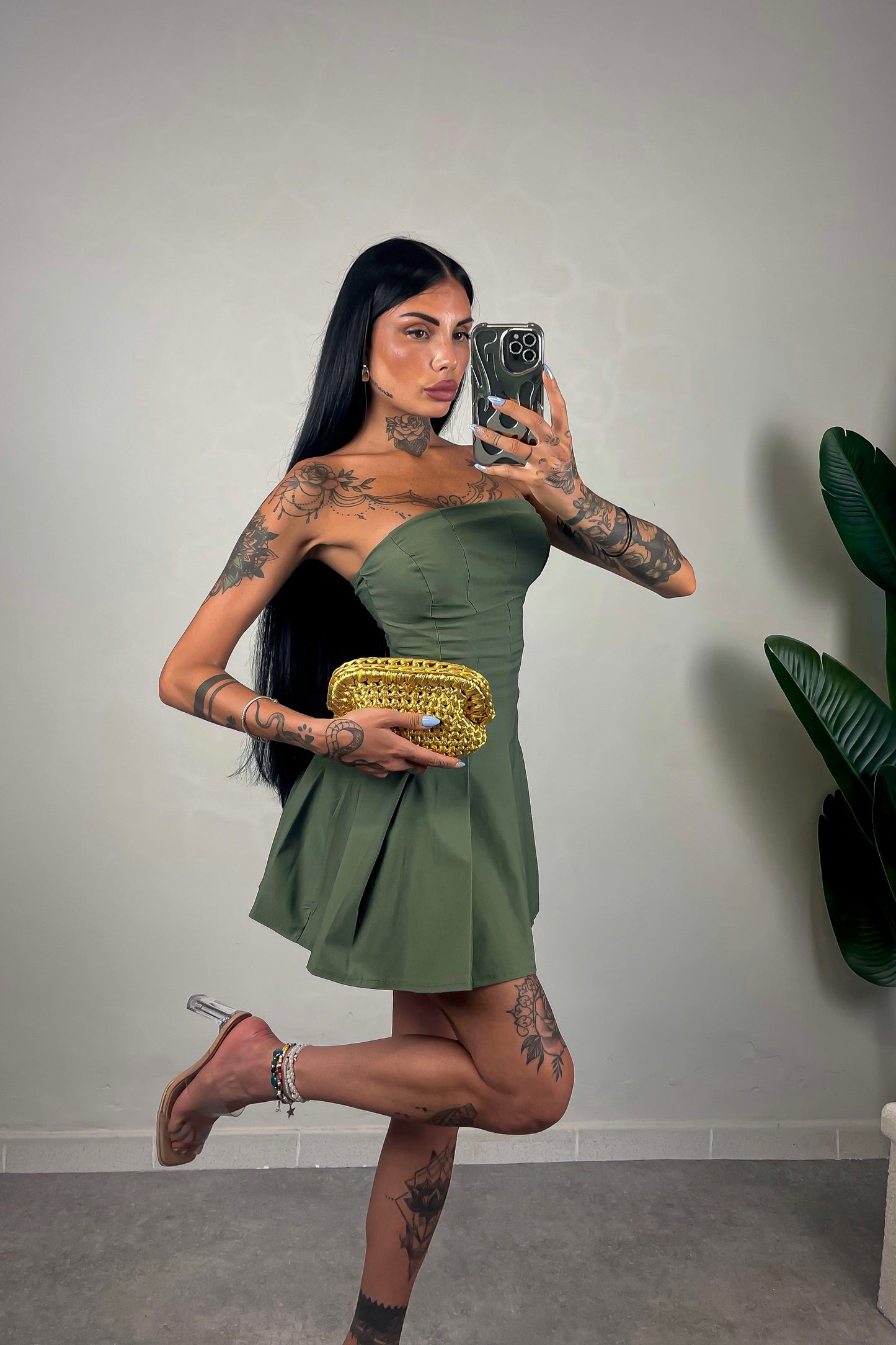 Abito Kelly - Verde militare