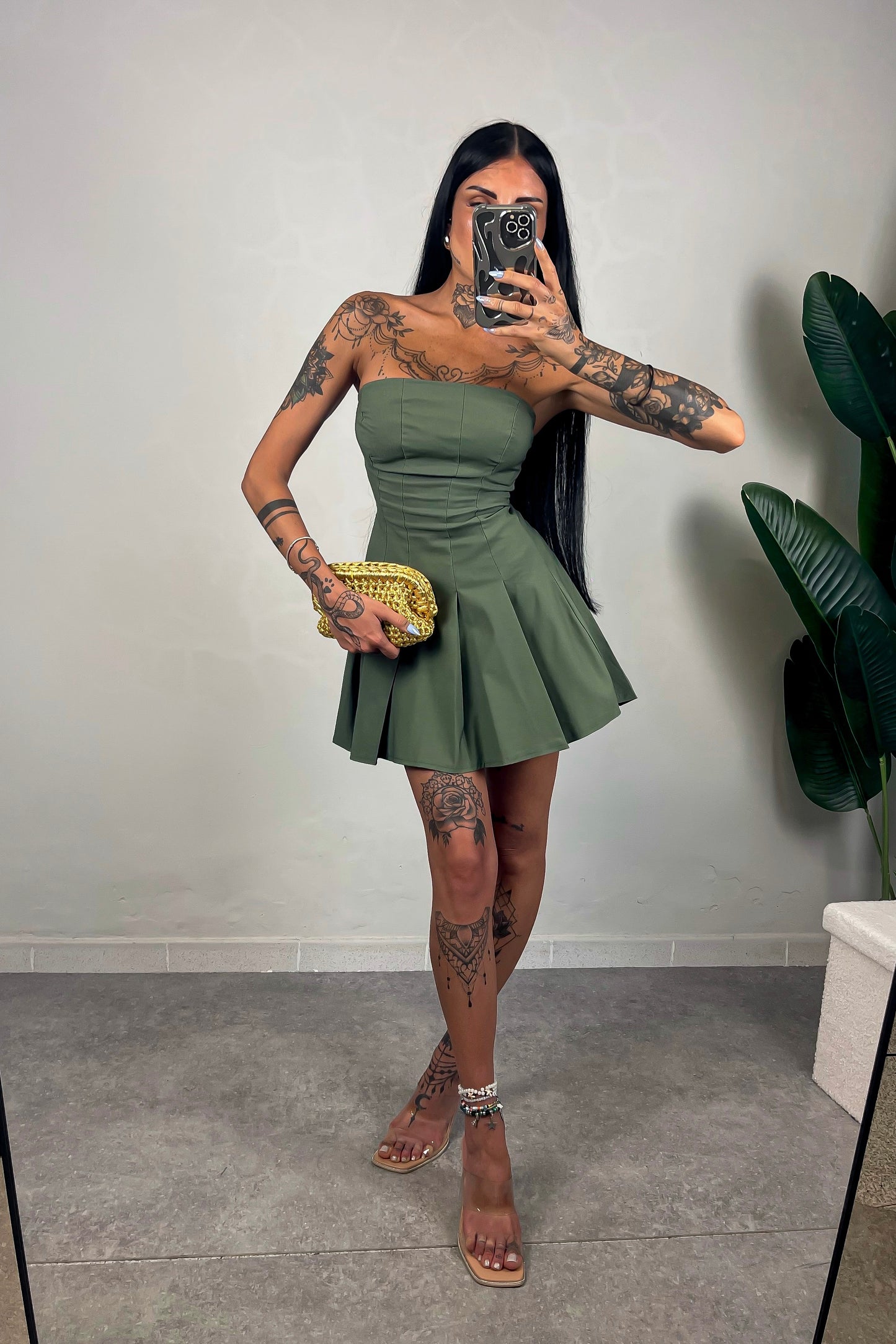 Abito Kelly - Verde militare