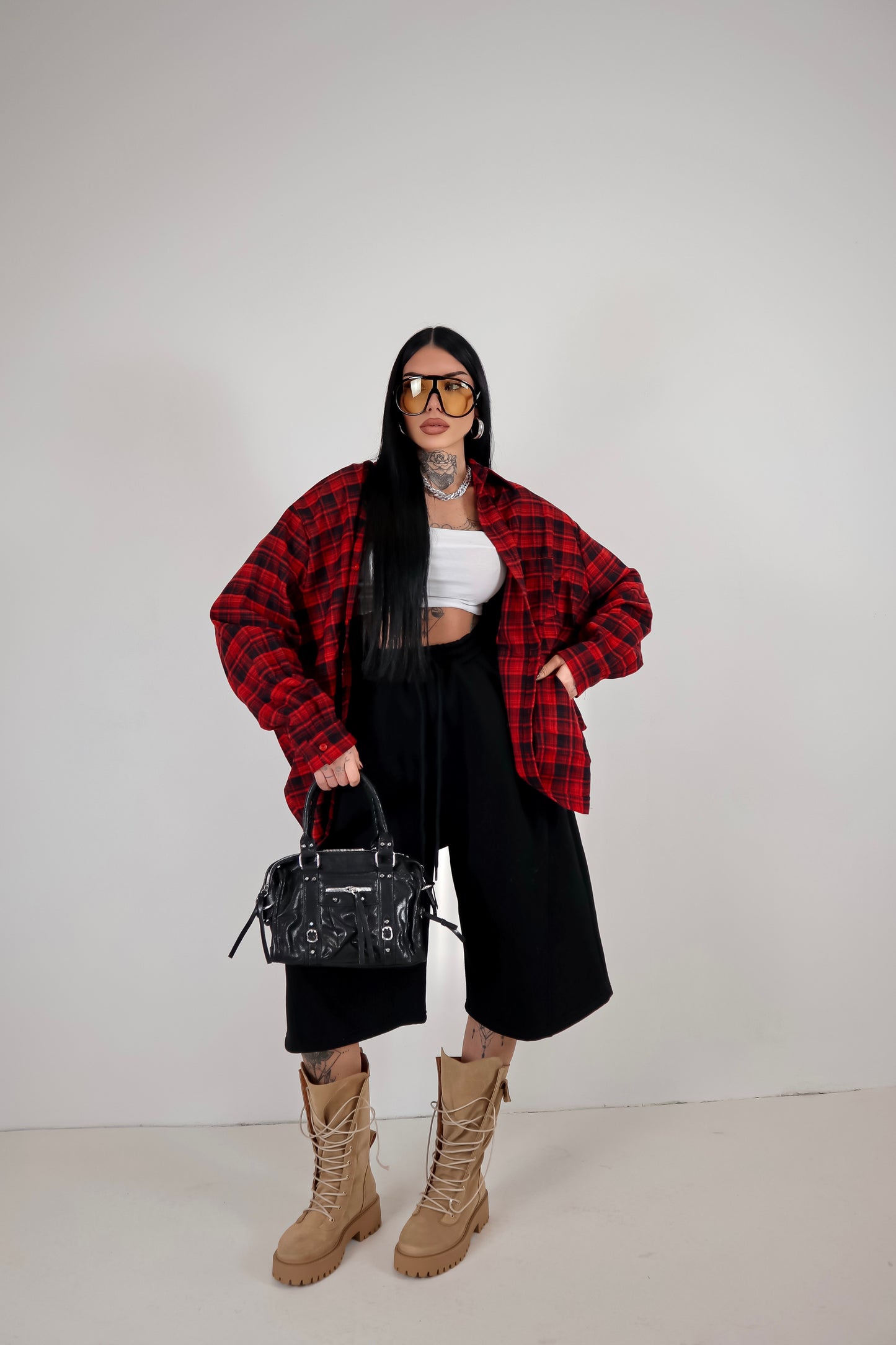 Bermuda Tuta Baggy - Nero