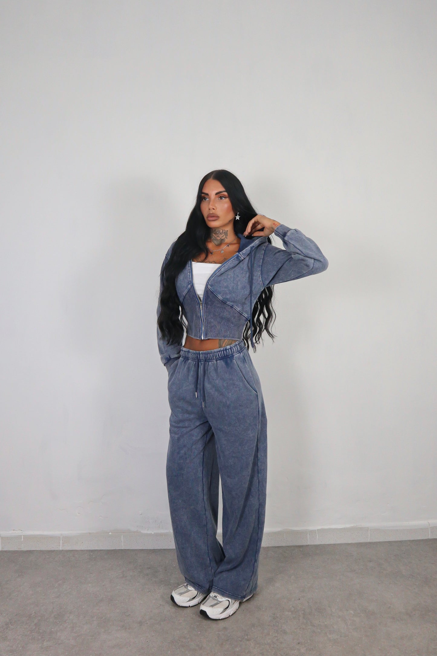Completo Tuta Boring - Blu