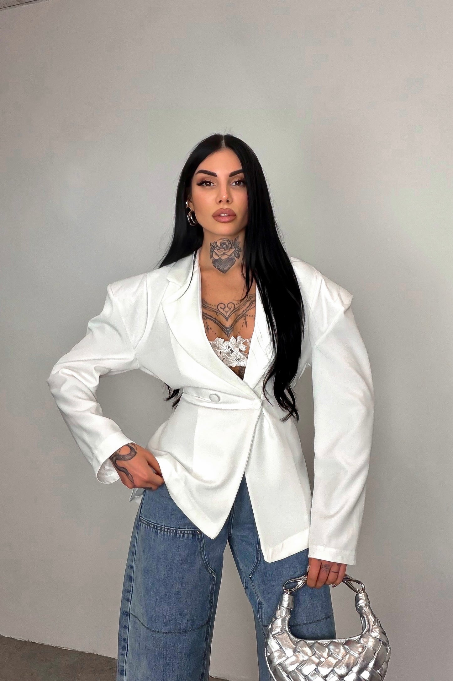 Blazer Kristen - Bianco