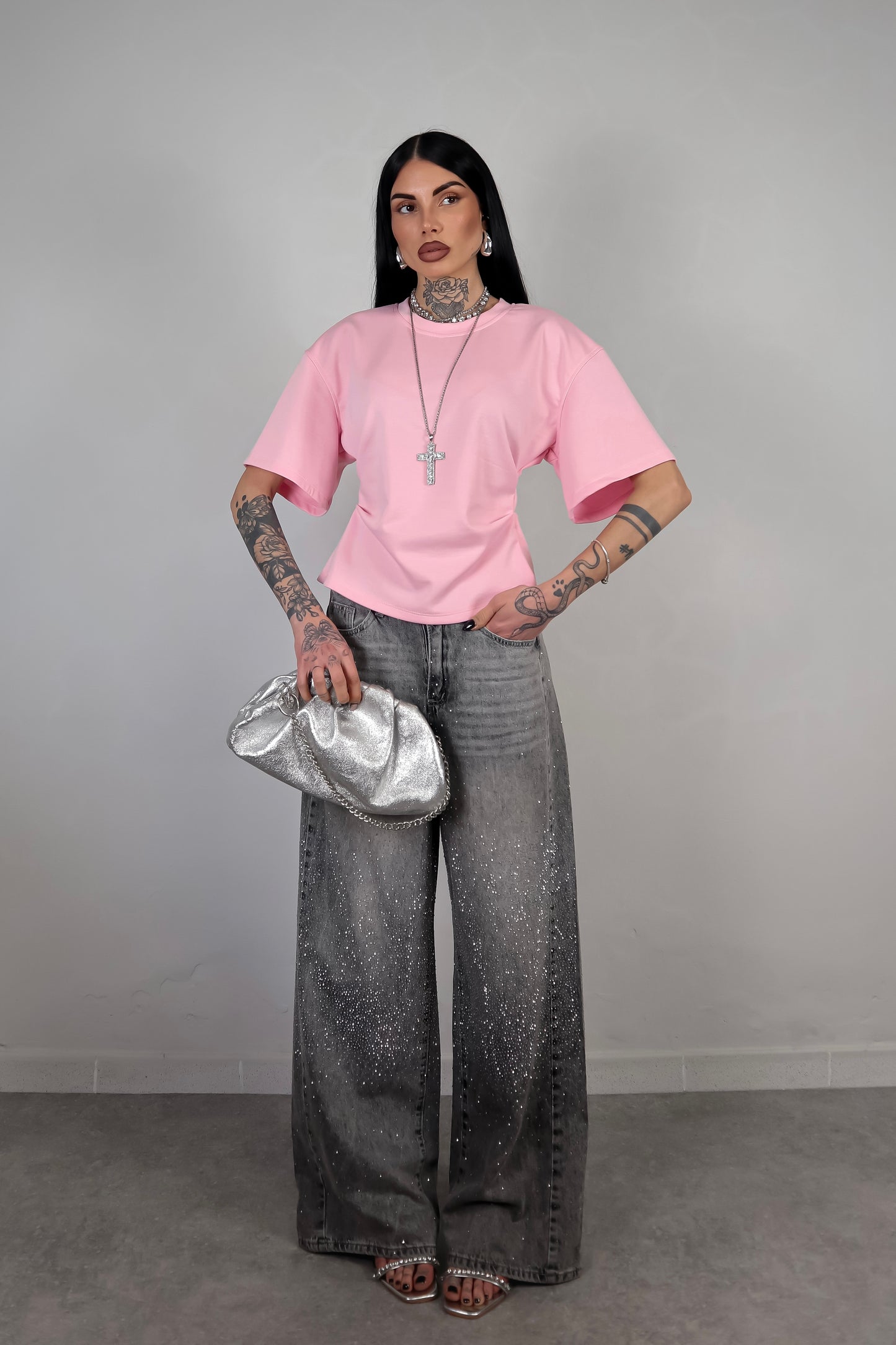 Maglia Punto Vita - Rosa