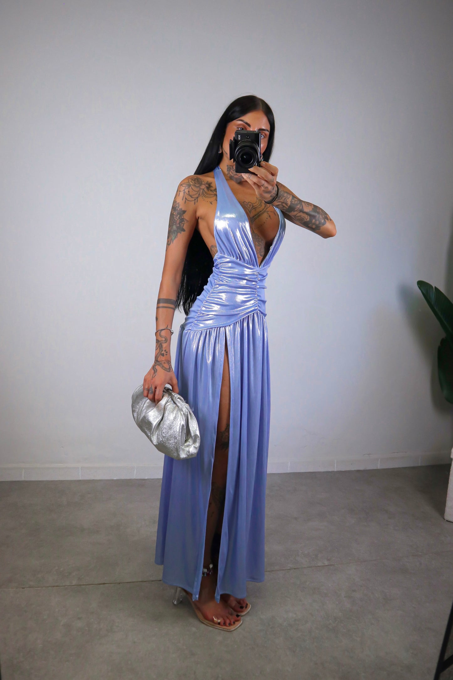 Abito Charlize - Azzurro