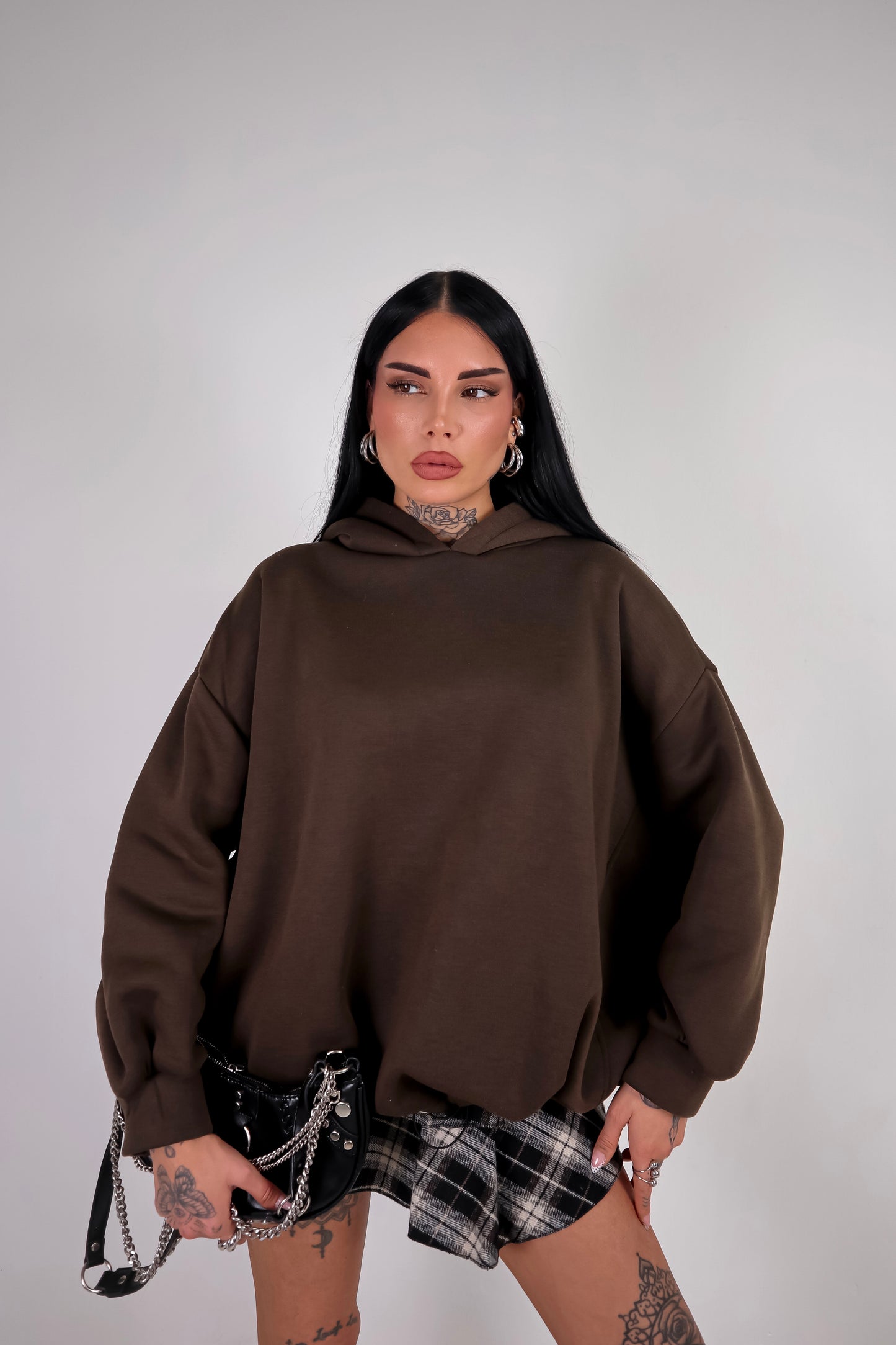 Felpa Extra Over - Marrone