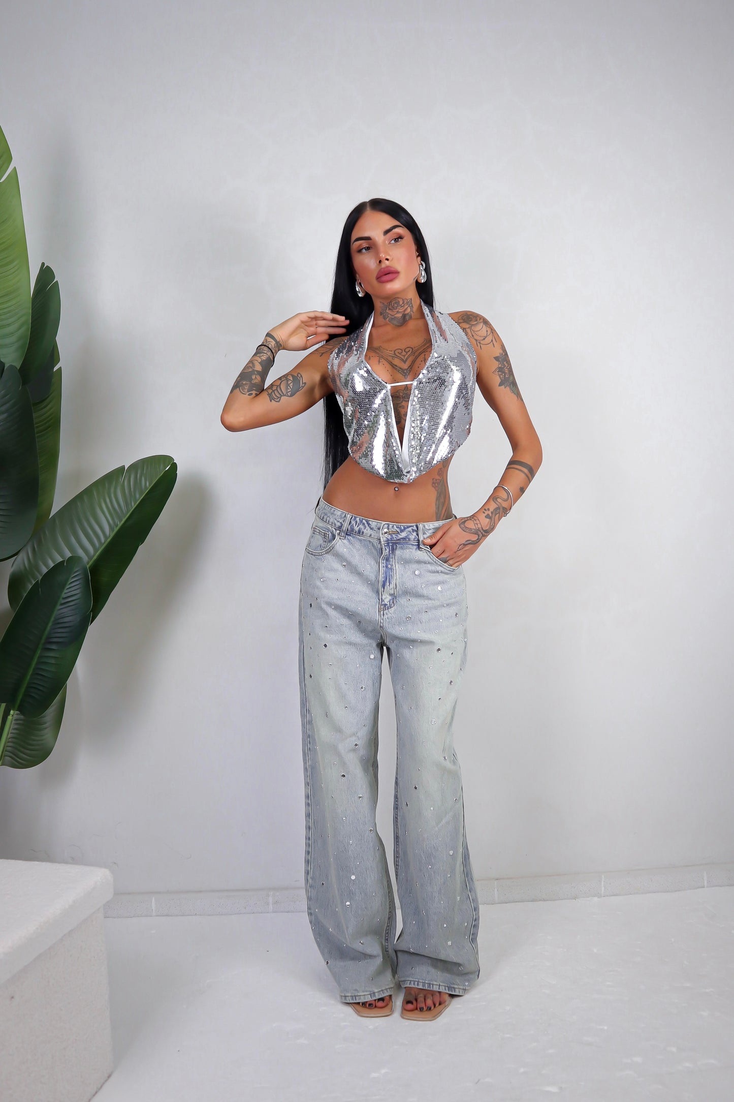 Top Scintillio - Argento