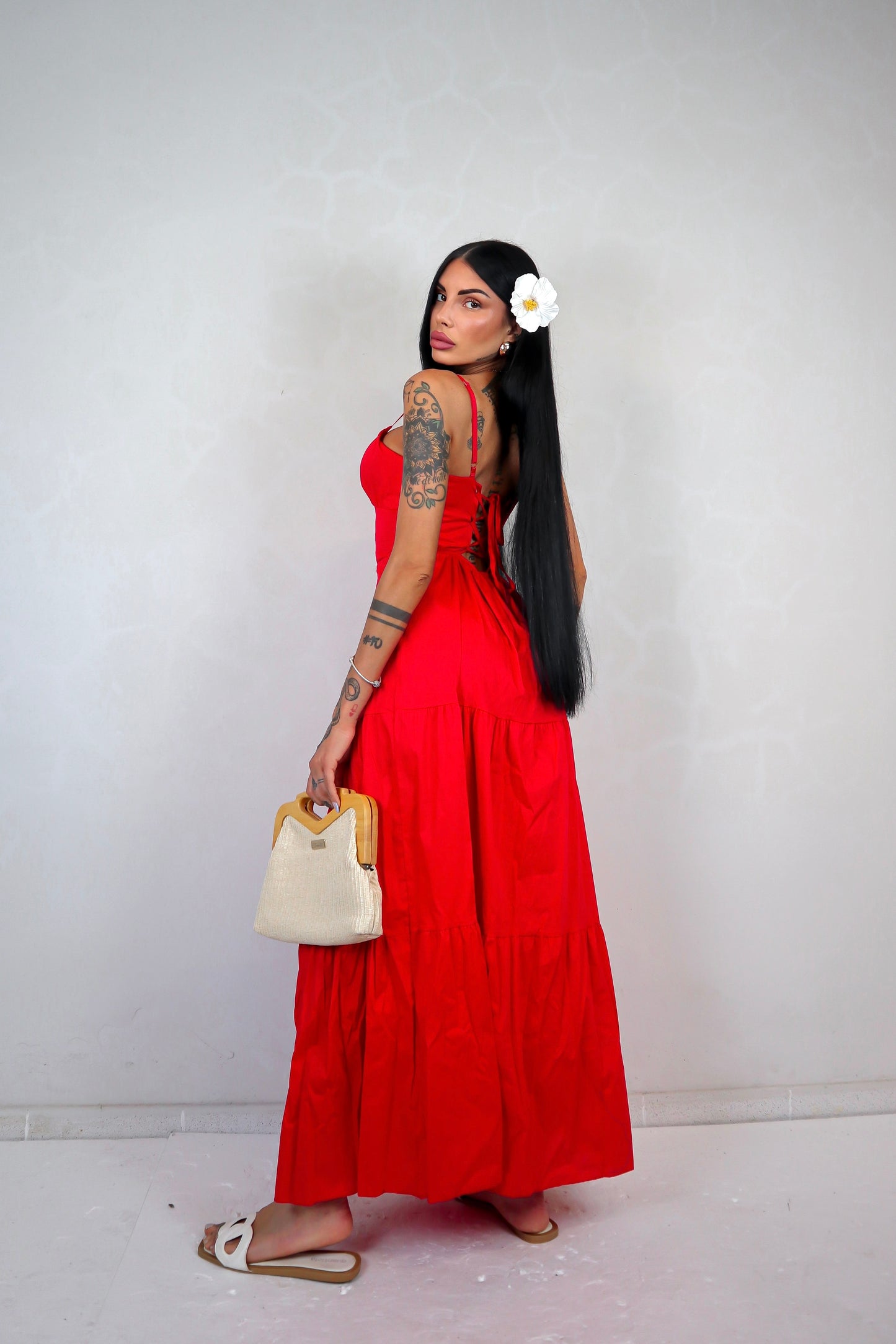 Abito Camilla - Rosso