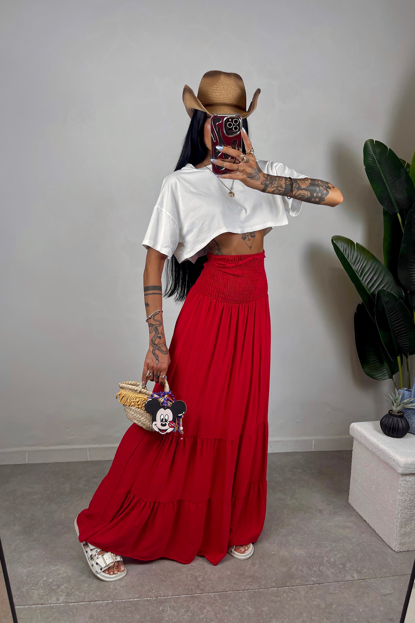 Abito/Gonna Fresh - Rosso