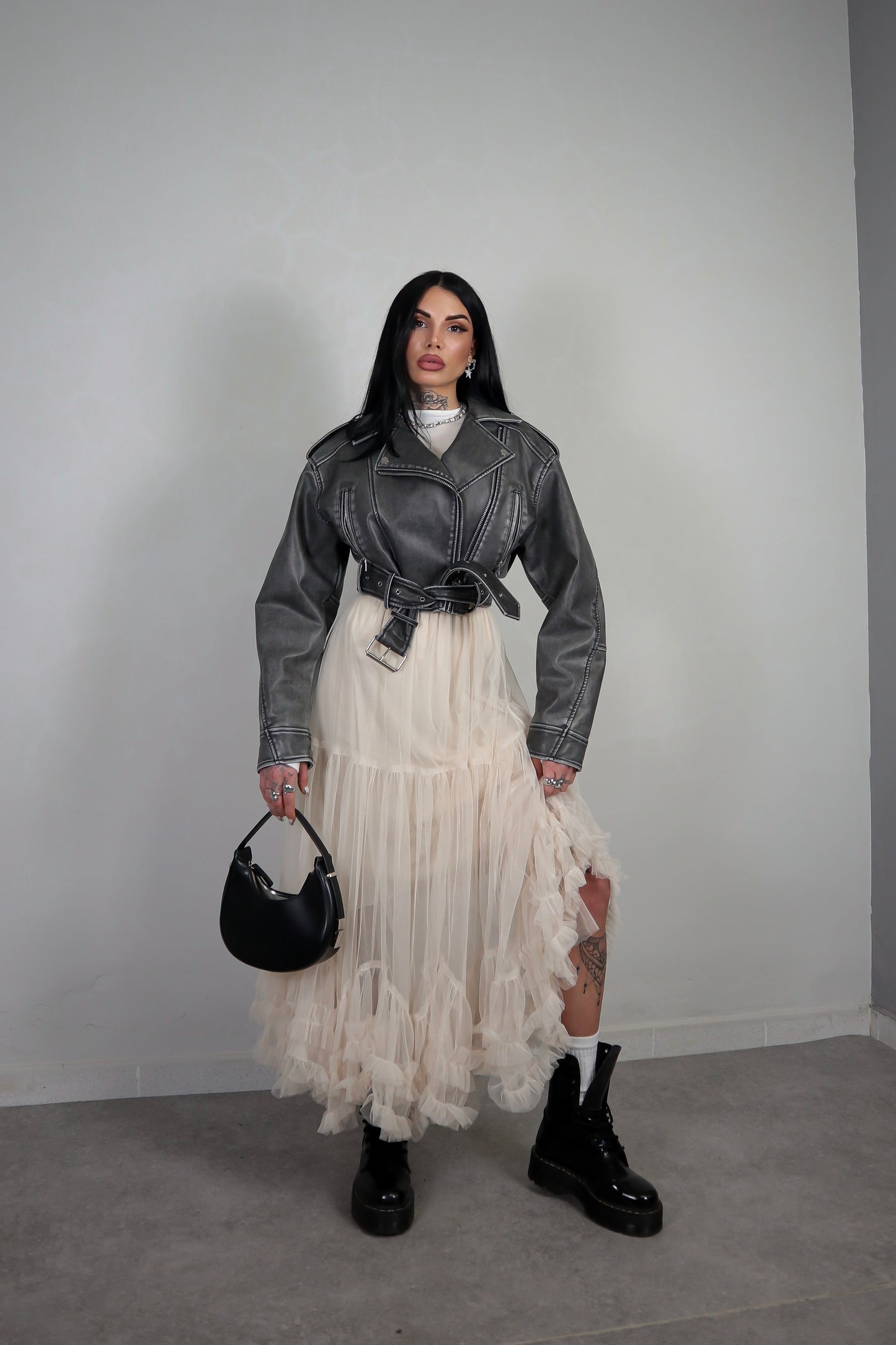 Gonna Tulle Eloise - Beige