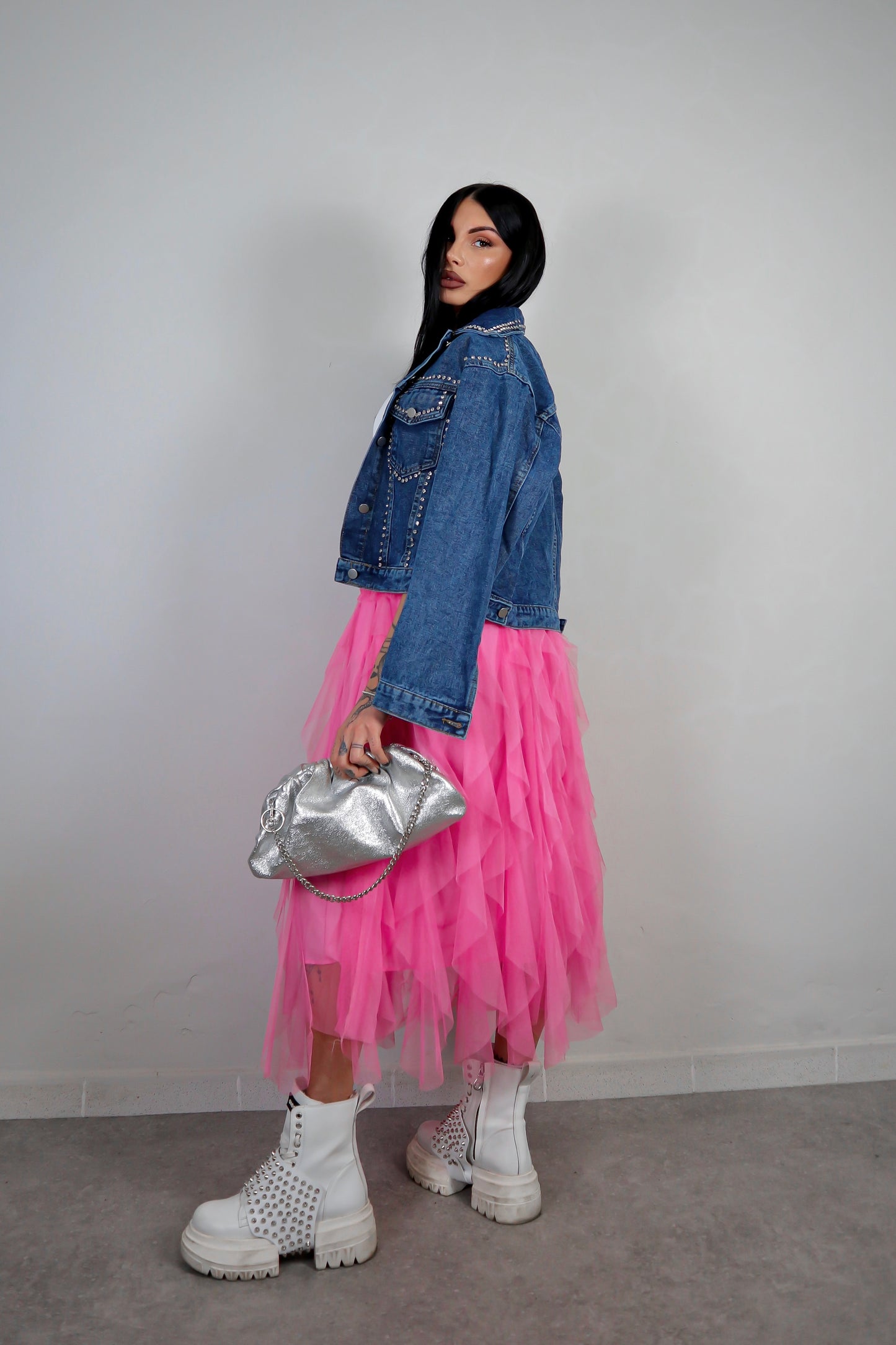 Giacca denim Evita