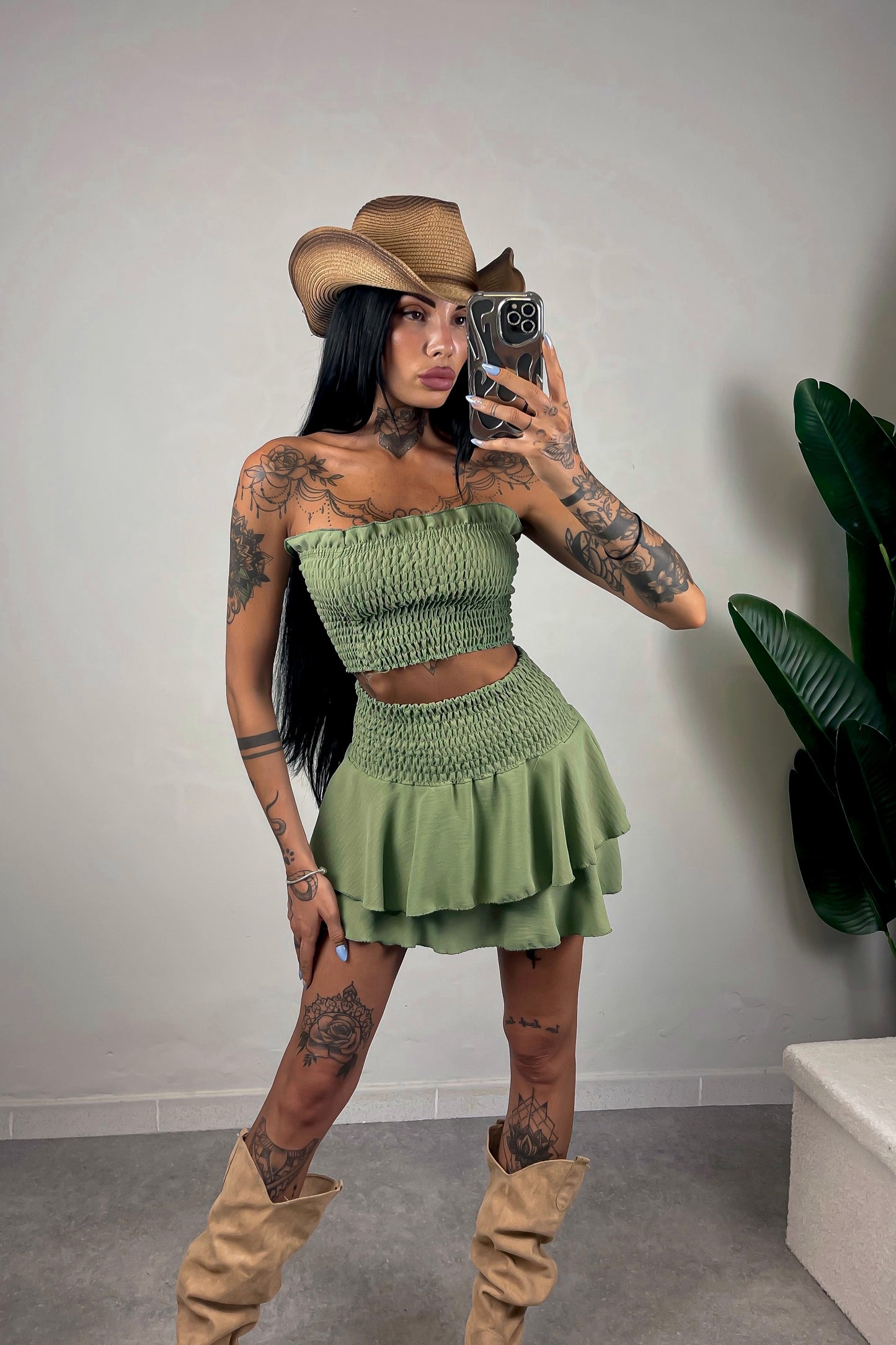 Completo Charlie - Verde militare