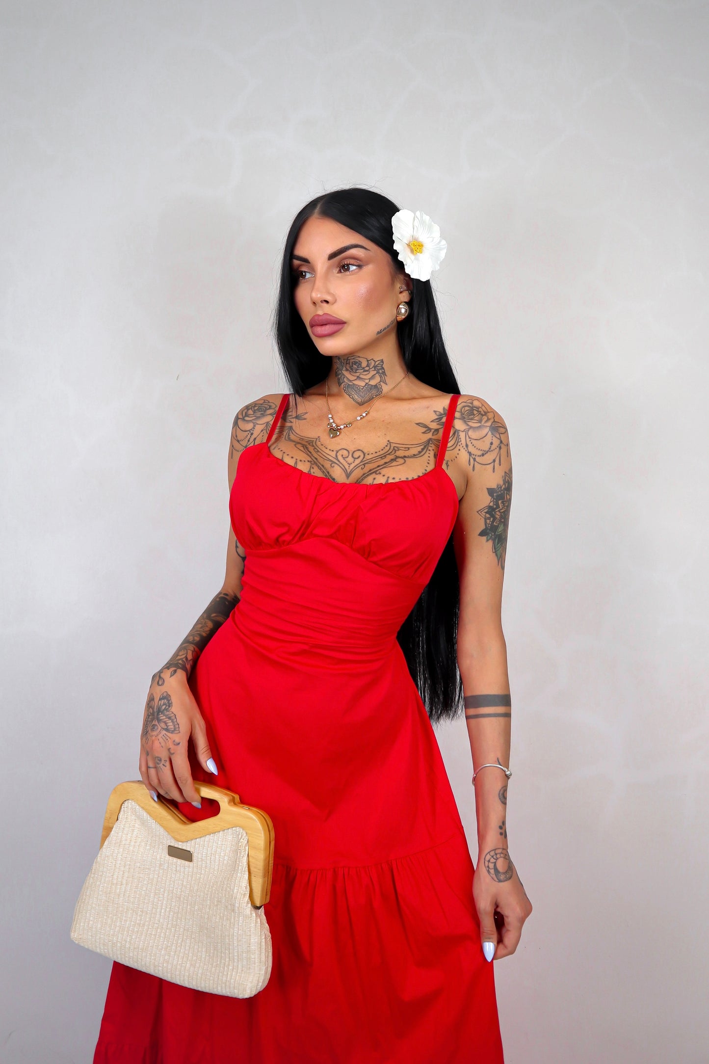 Abito Camilla - Rosso
