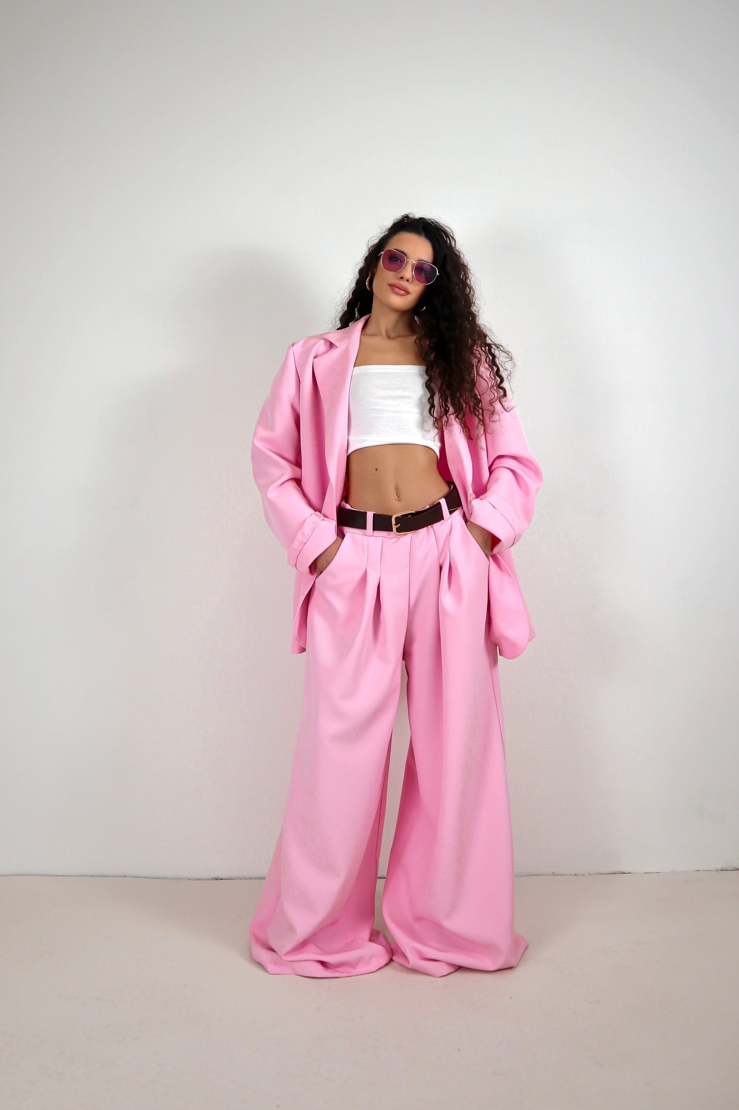 Tailleur Oversize Sugar - Rosa