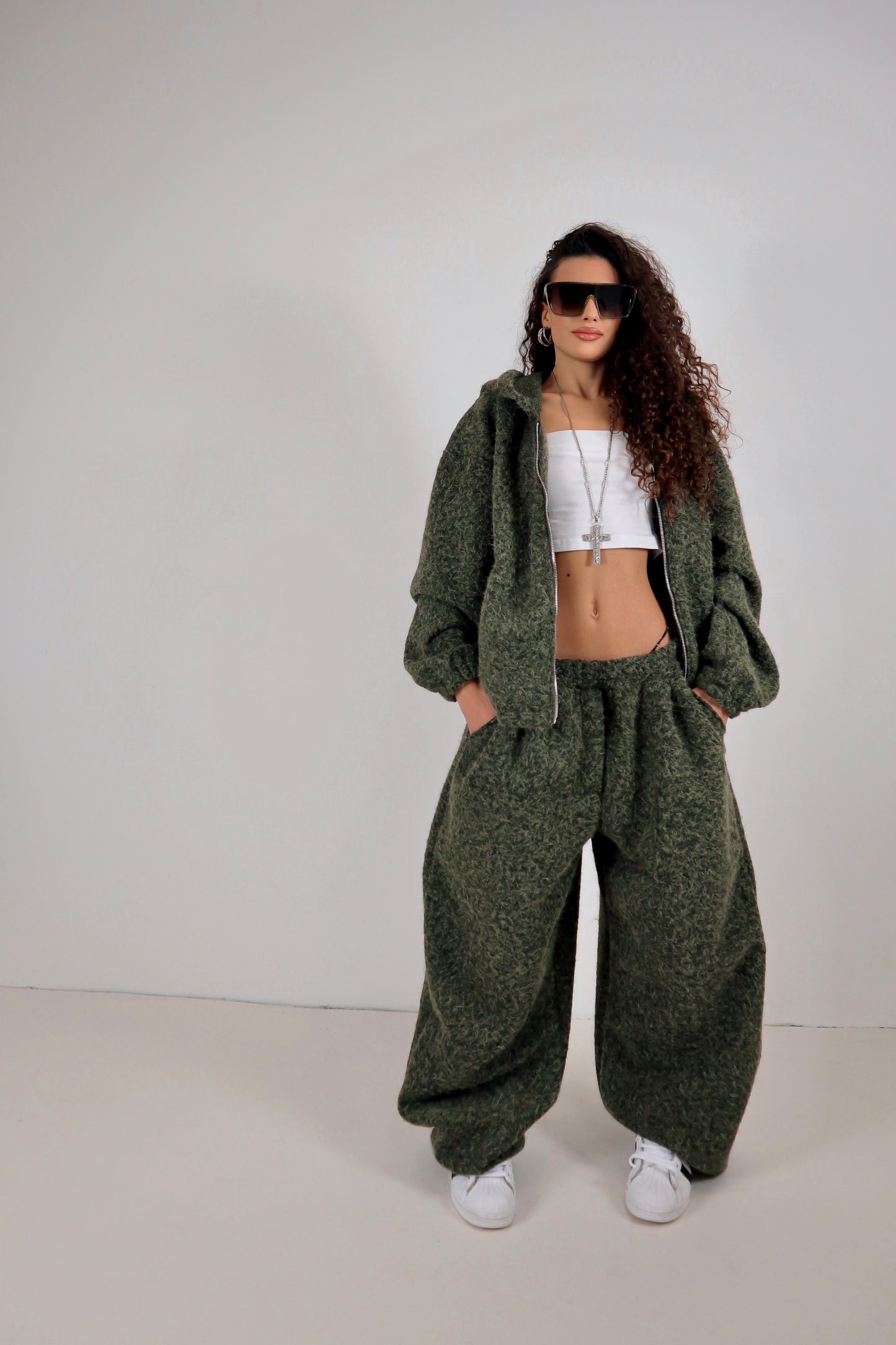 Completo Tuta Candy - Verde Militare