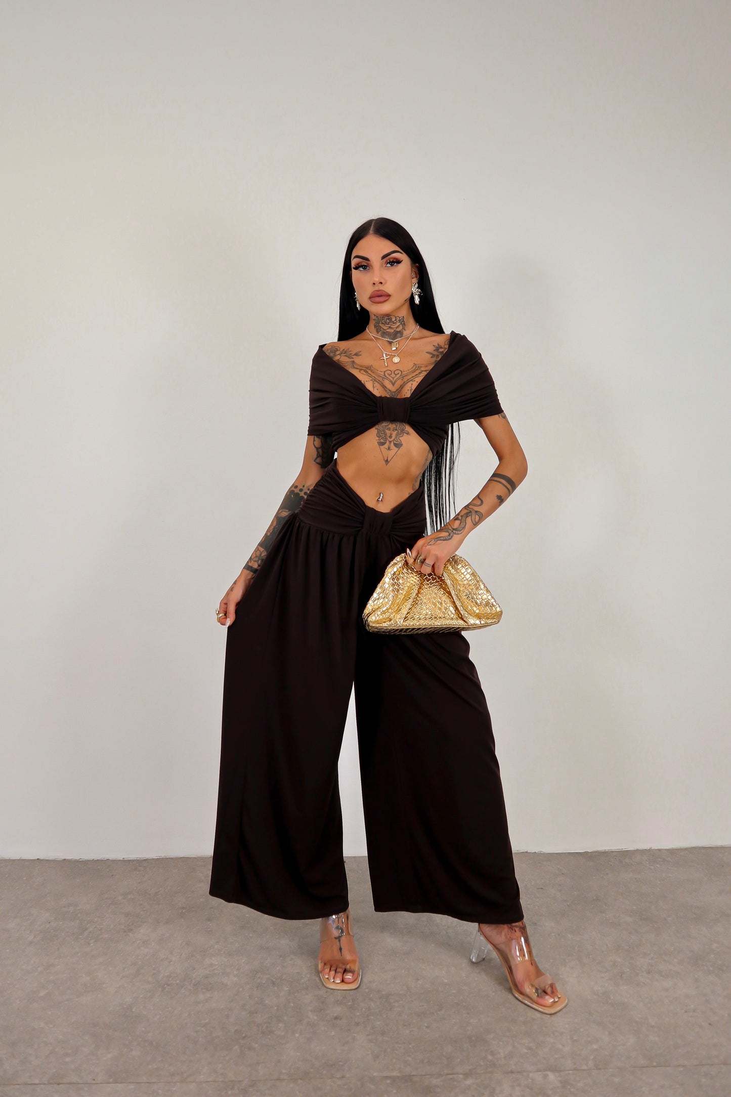 Completo Razan - Marrone