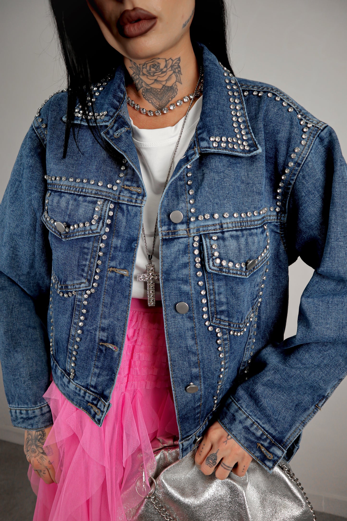 Giacca denim Evita