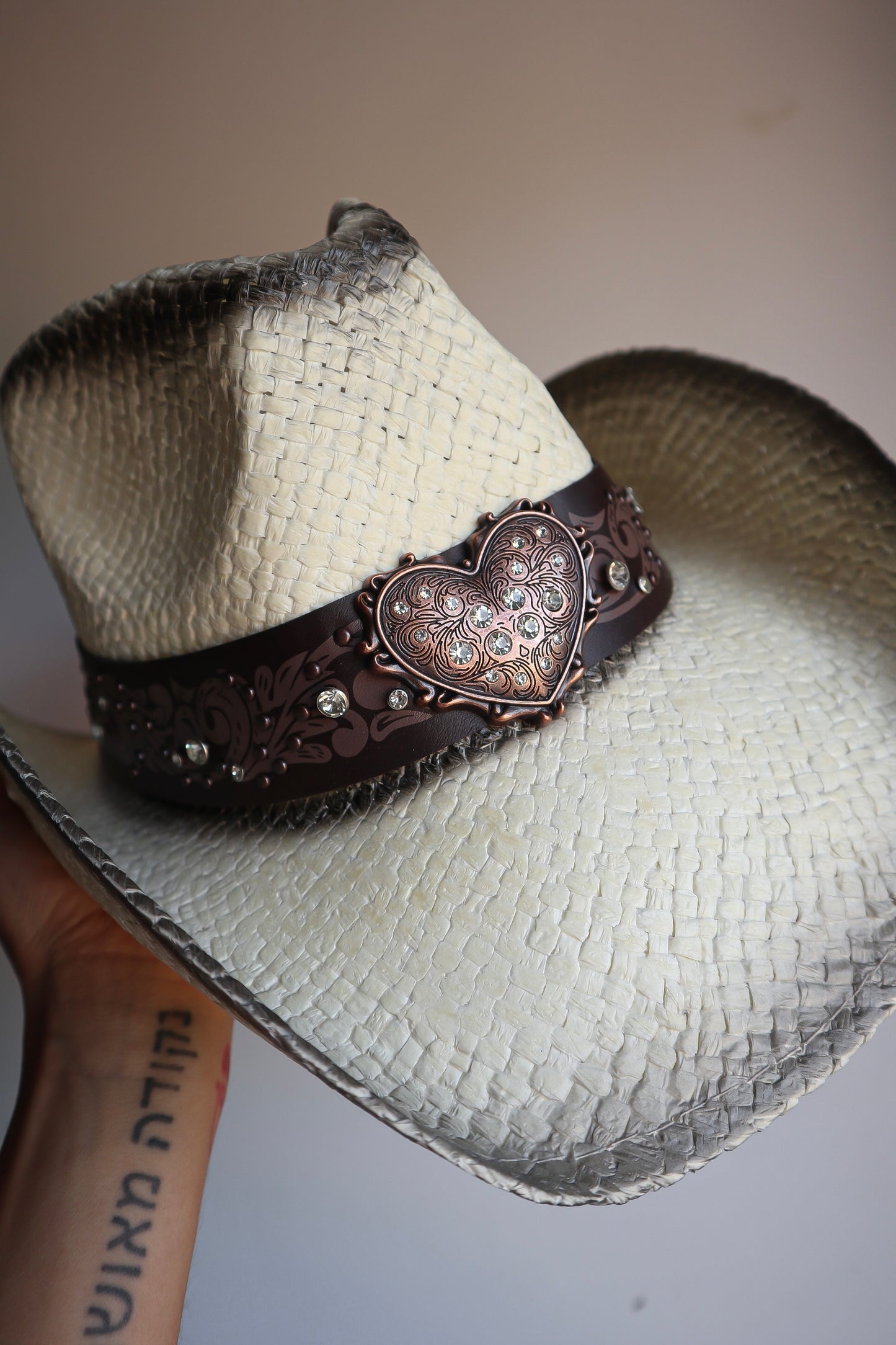Cappello Cow - Panna