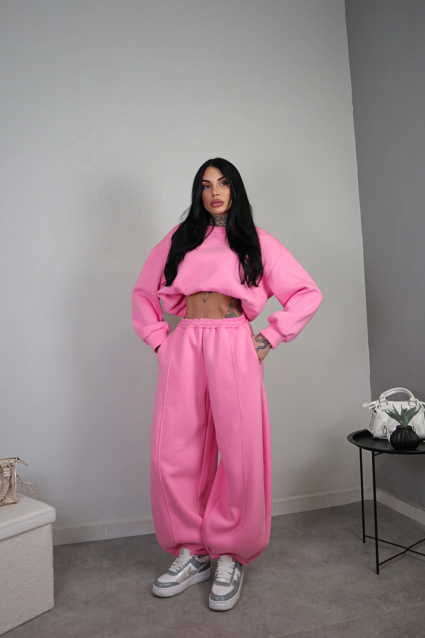 Completo Tuta Swag - Rosa