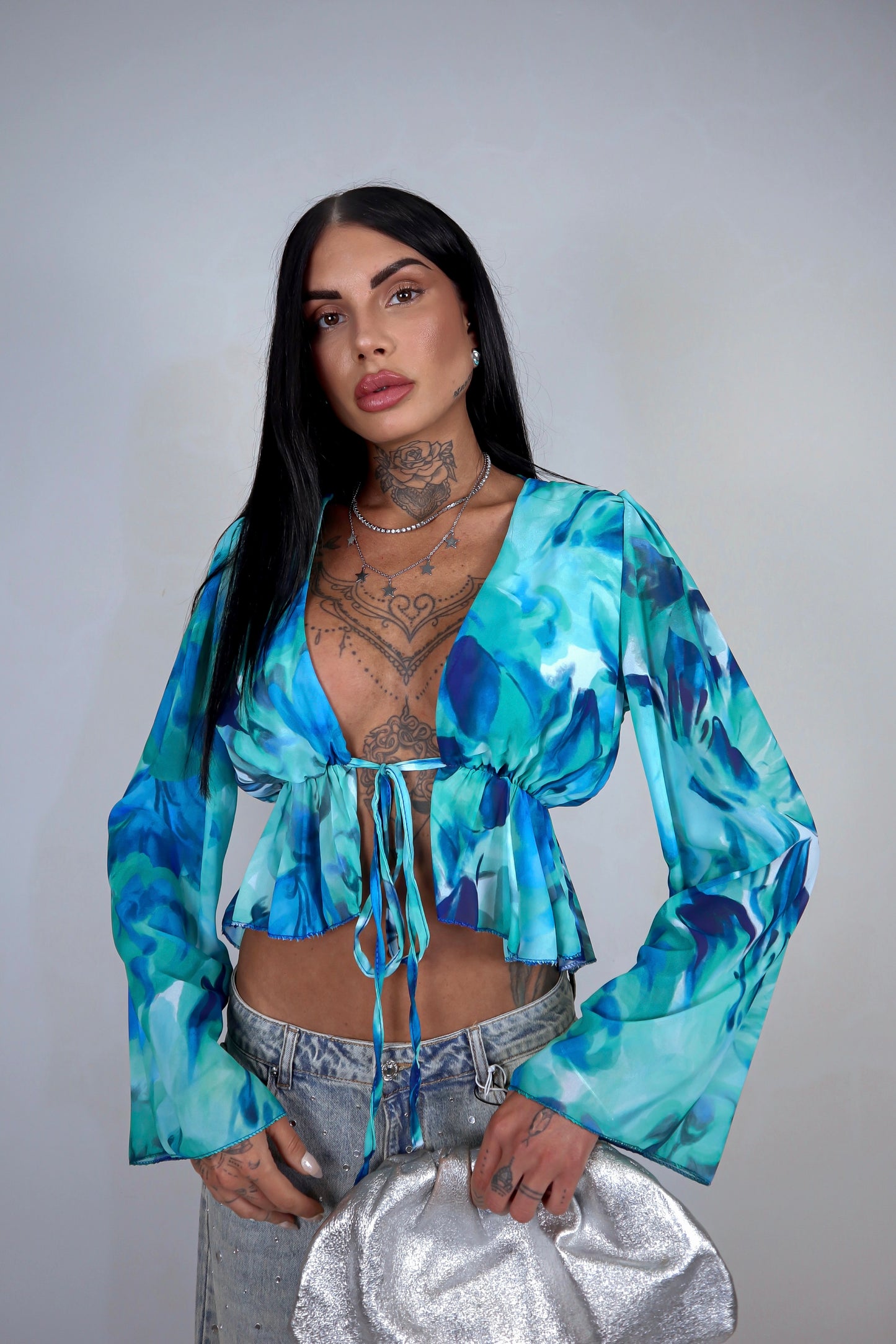 Blusa Antartide - Verde&Blu