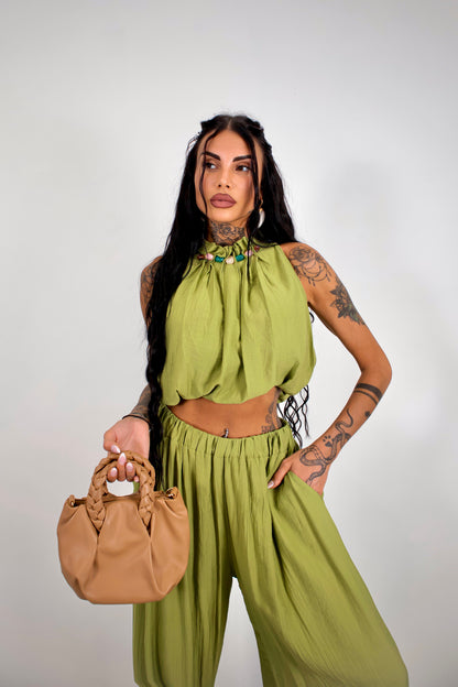 Completo Zainab - Verde pistacchio