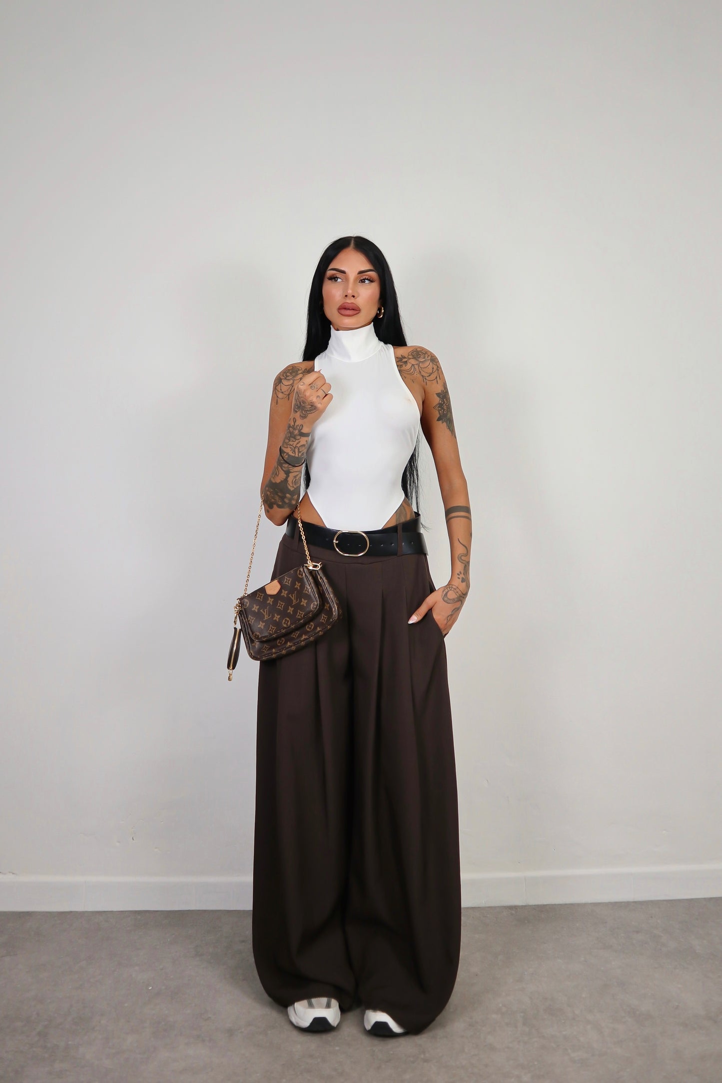 Pantalone Formal - Marrone