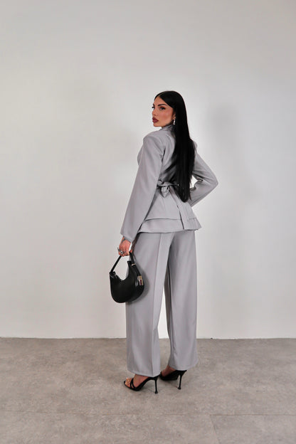 Tailleur Corsetto - Grigio chiaro