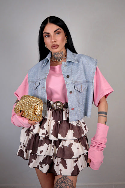 Gilet denim Brillo