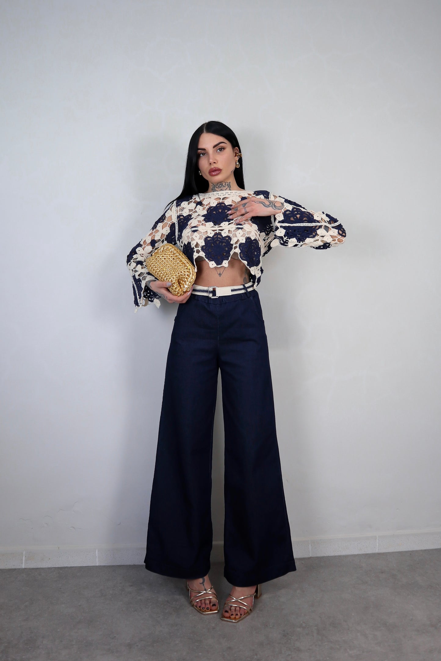 Maglia Crochet Capri