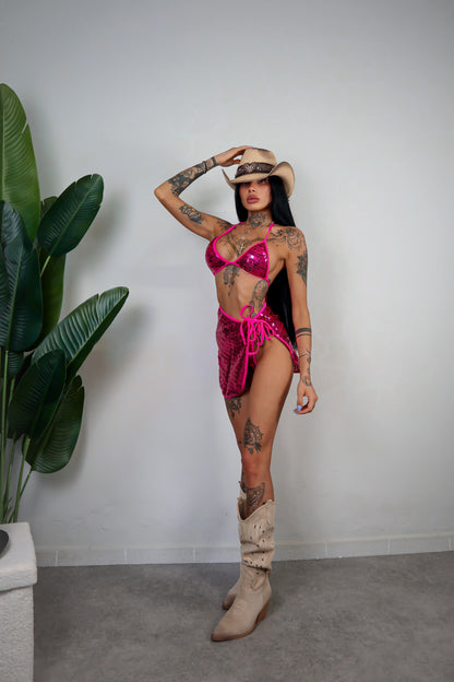 Bikini Mermaid - Fuxia
