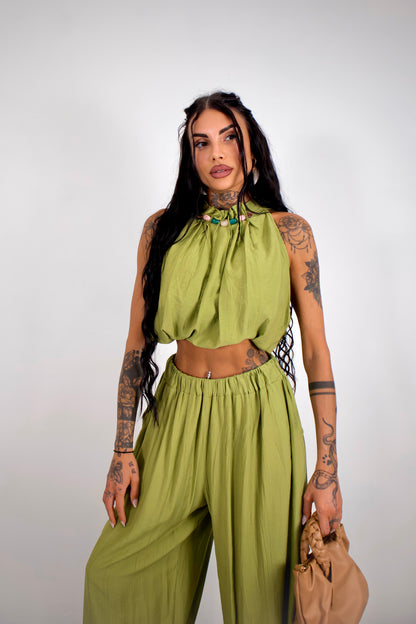 Completo Zainab - Verde pistacchio
