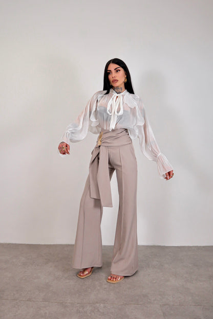 Pantalone Afrodite - Greige