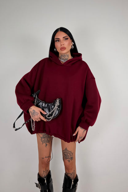 Felpa Extra Over - Bordeaux