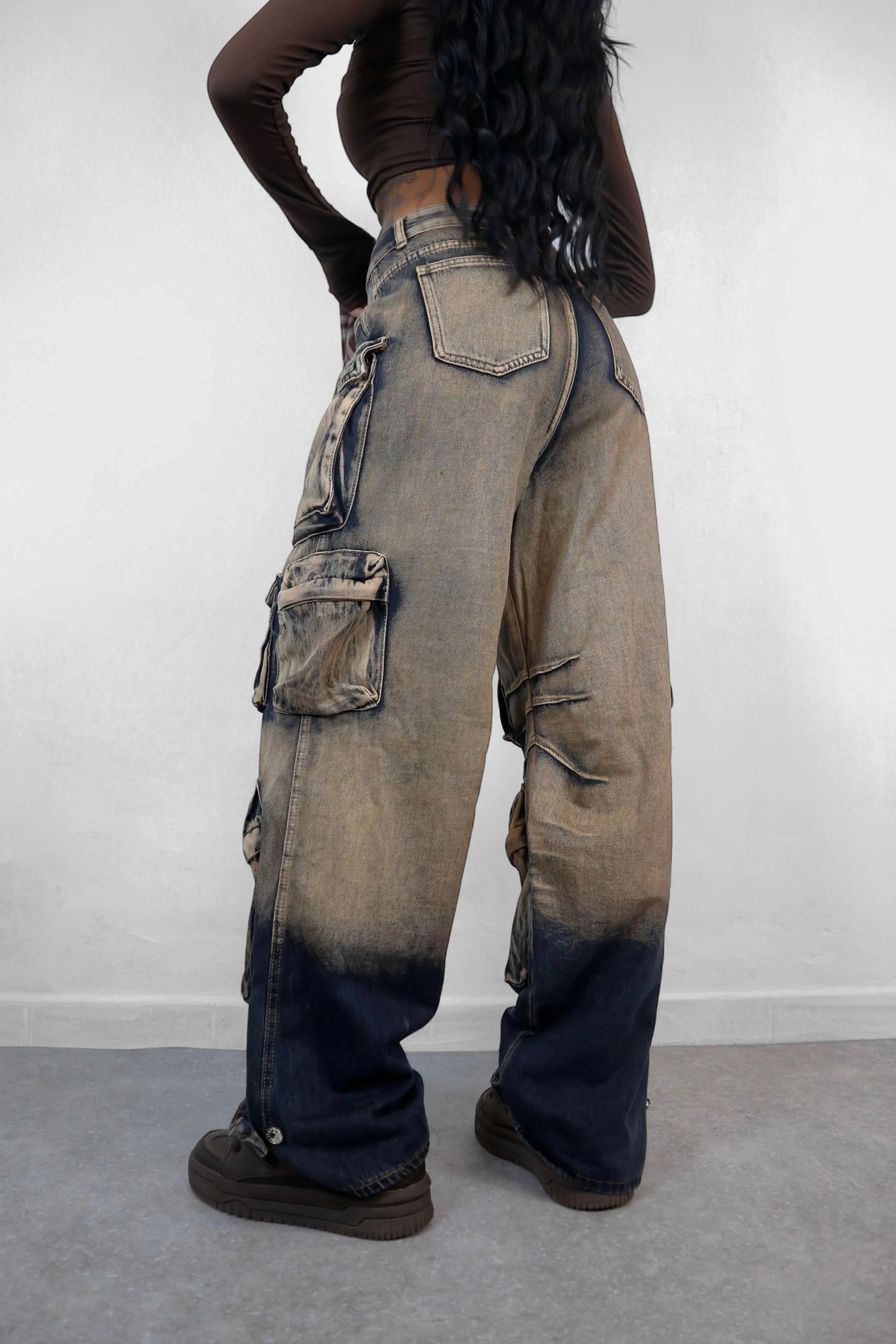 Jeans Cargo Sabbiato