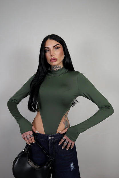 Body Sgambato Guantino - Verde Militare